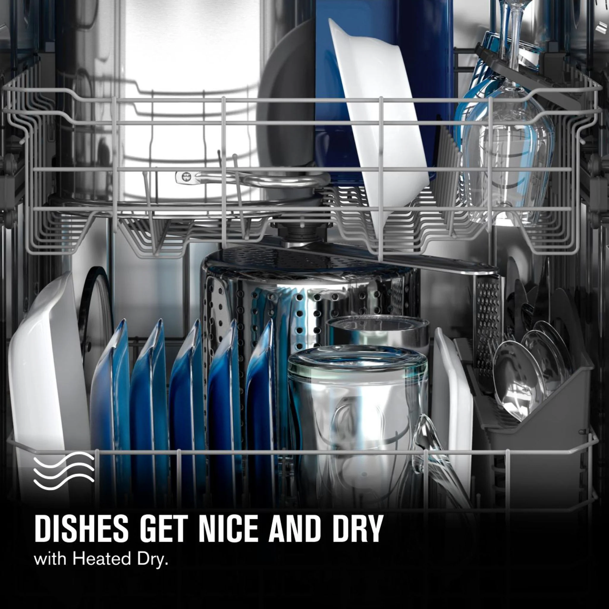 Maytag Stainless steel tub dishwasher with Dual Power Filtration -Black (MDB4949SKB) - Image 45