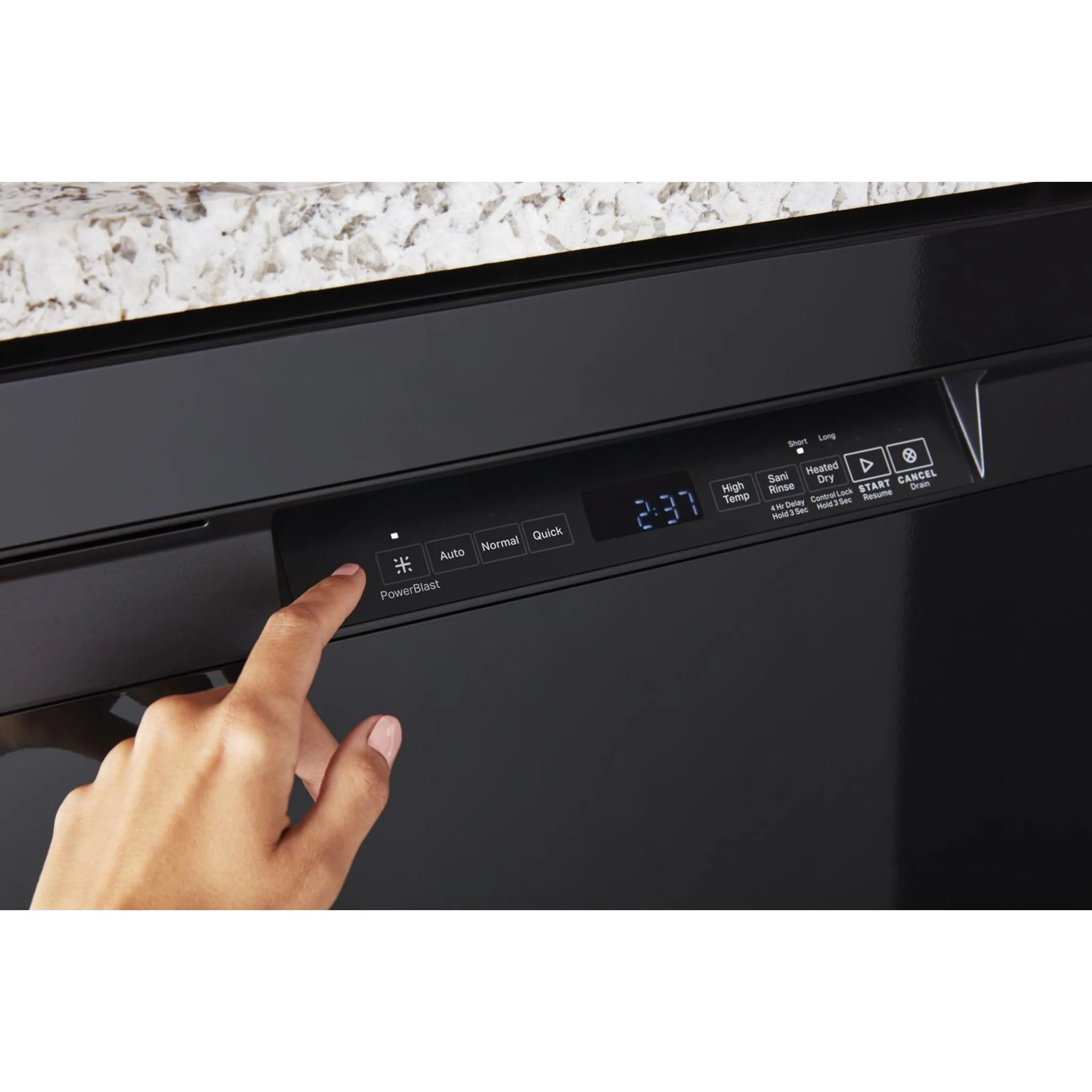 Maytag Stainless steel tub dishwasher with Dual Power Filtration -Black (MDB4949SKB) - Image 8