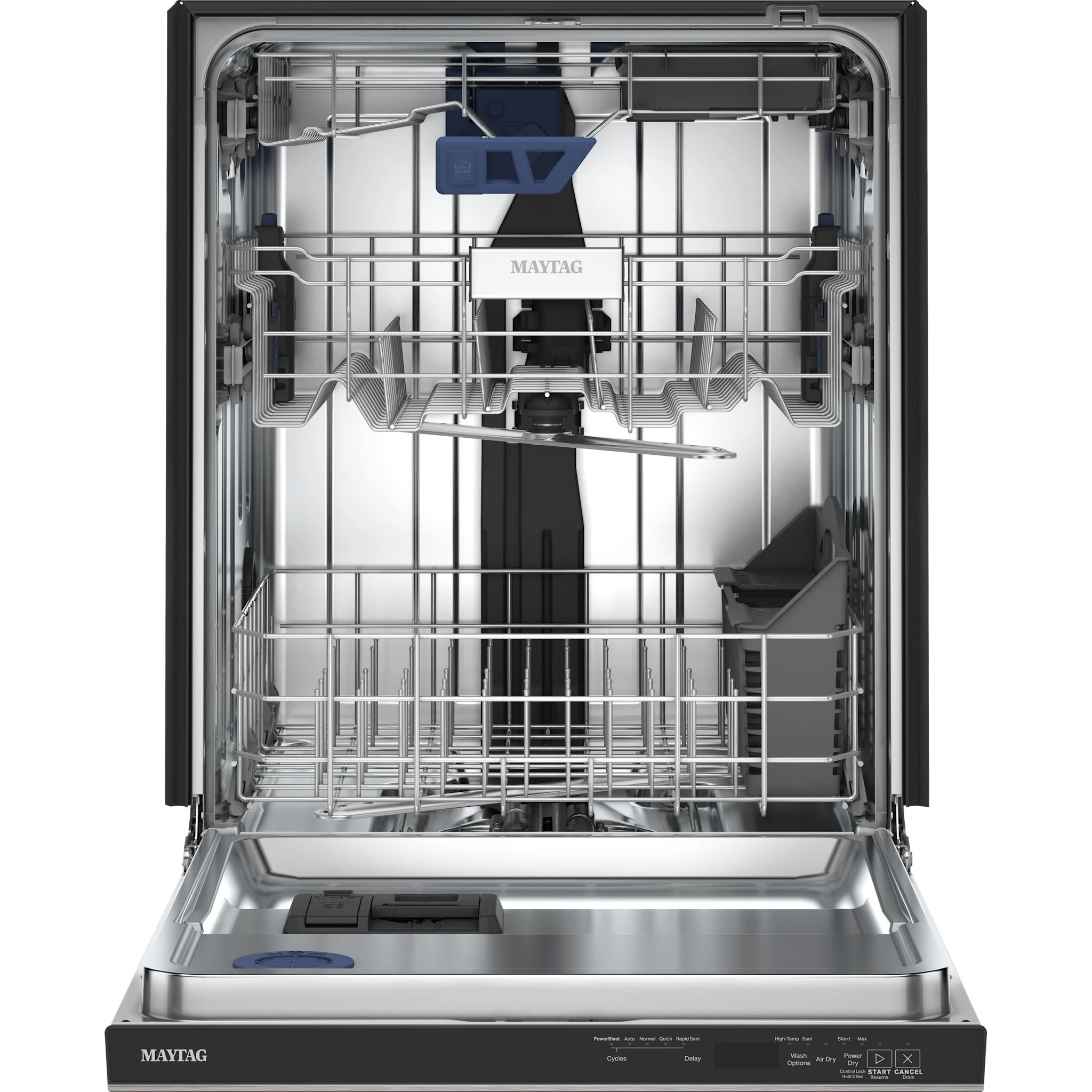 Maytag 24" Top Control Dishwasher with PowerBlast cycle and Power Dry -Fingerprint Resistant Stainless Steel (MDPS7024SZ) - Image 4