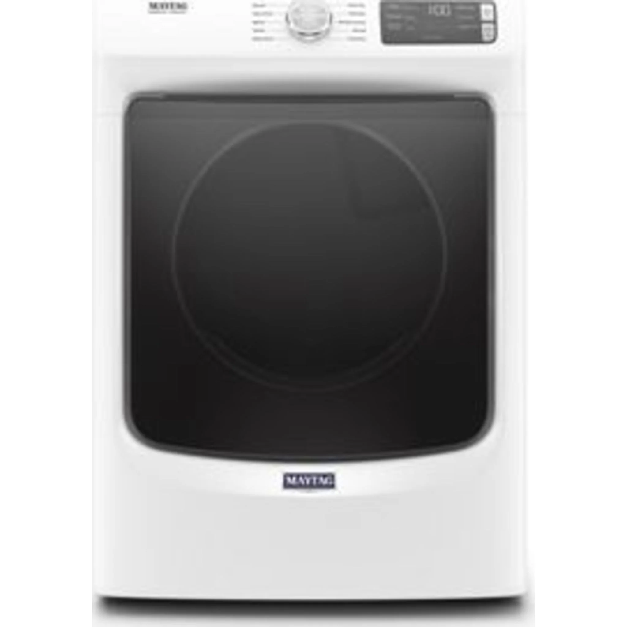 Maytag Front Load Electric Dryer with Extra Power and Quick Dry cycle - 7.3 cu. ft. -White (YMED5630HW) - Image 8