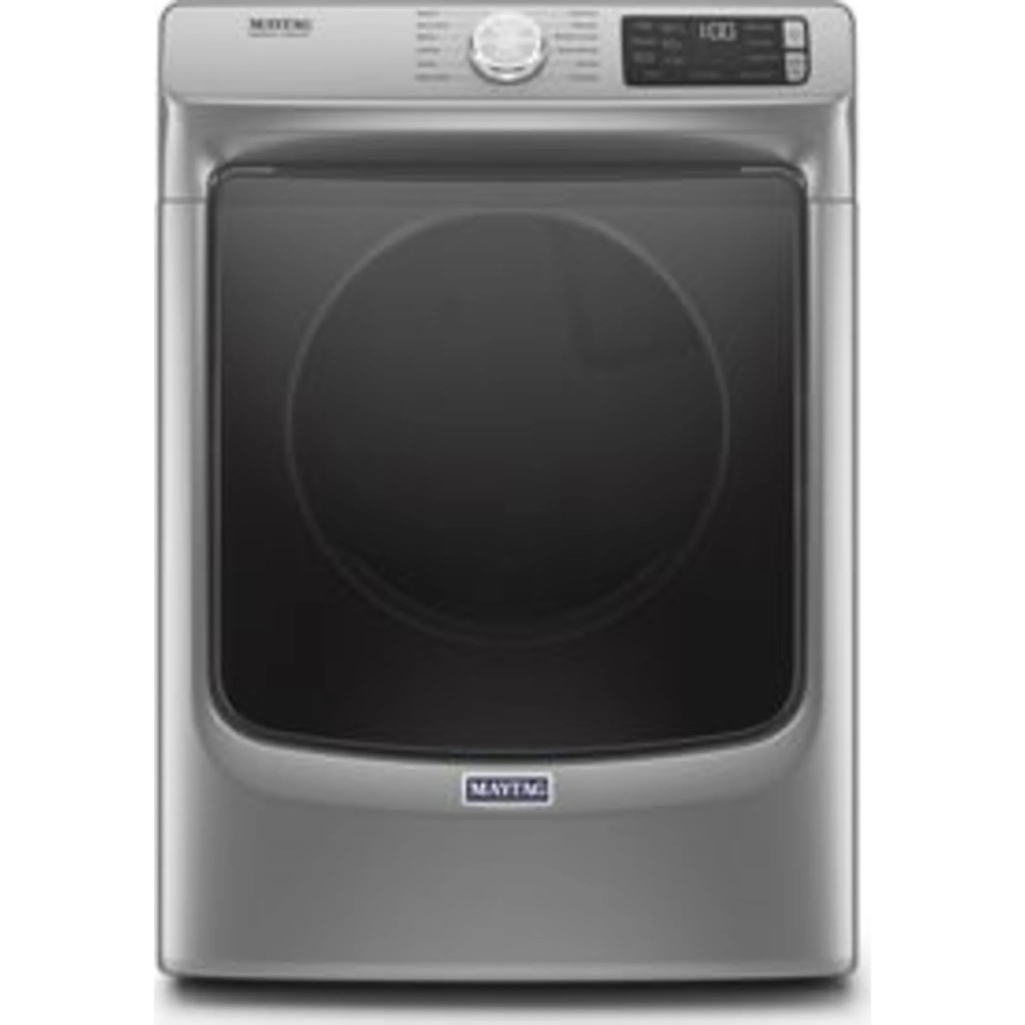 Maytag Front Load Electric Dryer with Extra Power and Quick Dry Cycle - 7.3 cu. ft. -Metallic Slate (YMED6630HC) - Image 8