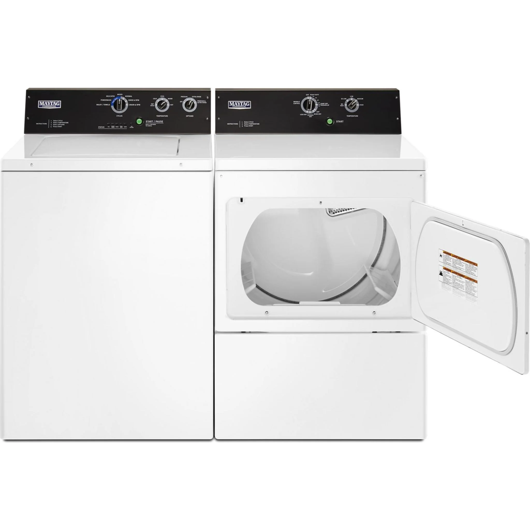 Maytag 7.4 cu. ft. COMMERCIAL-GRADE RESIDENTIAL DRYER (YMEDP575GW) - Image 11