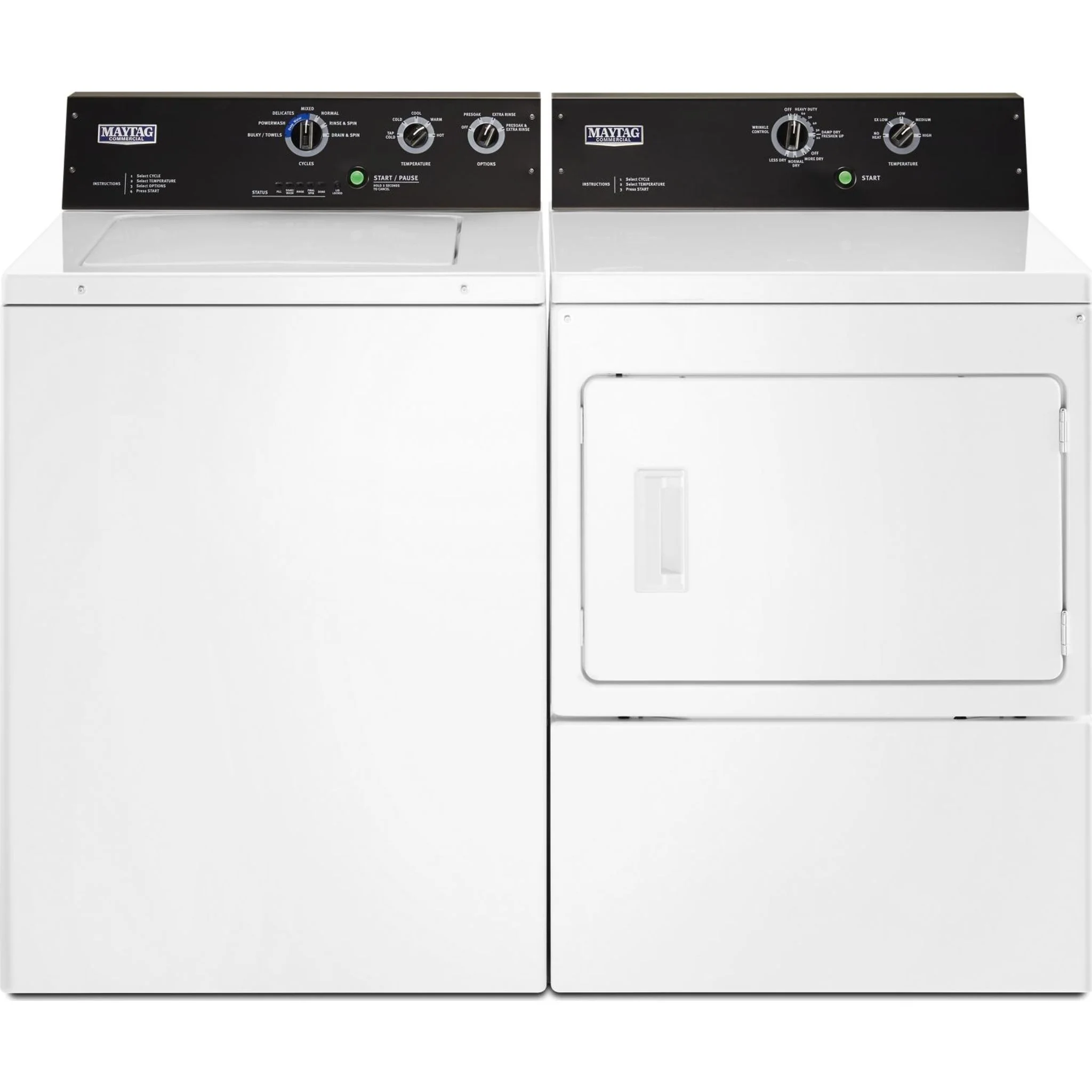 Maytag 7.4 cu. ft. COMMERCIAL-GRADE RESIDENTIAL DRYER (YMEDP575GW) - Image 7