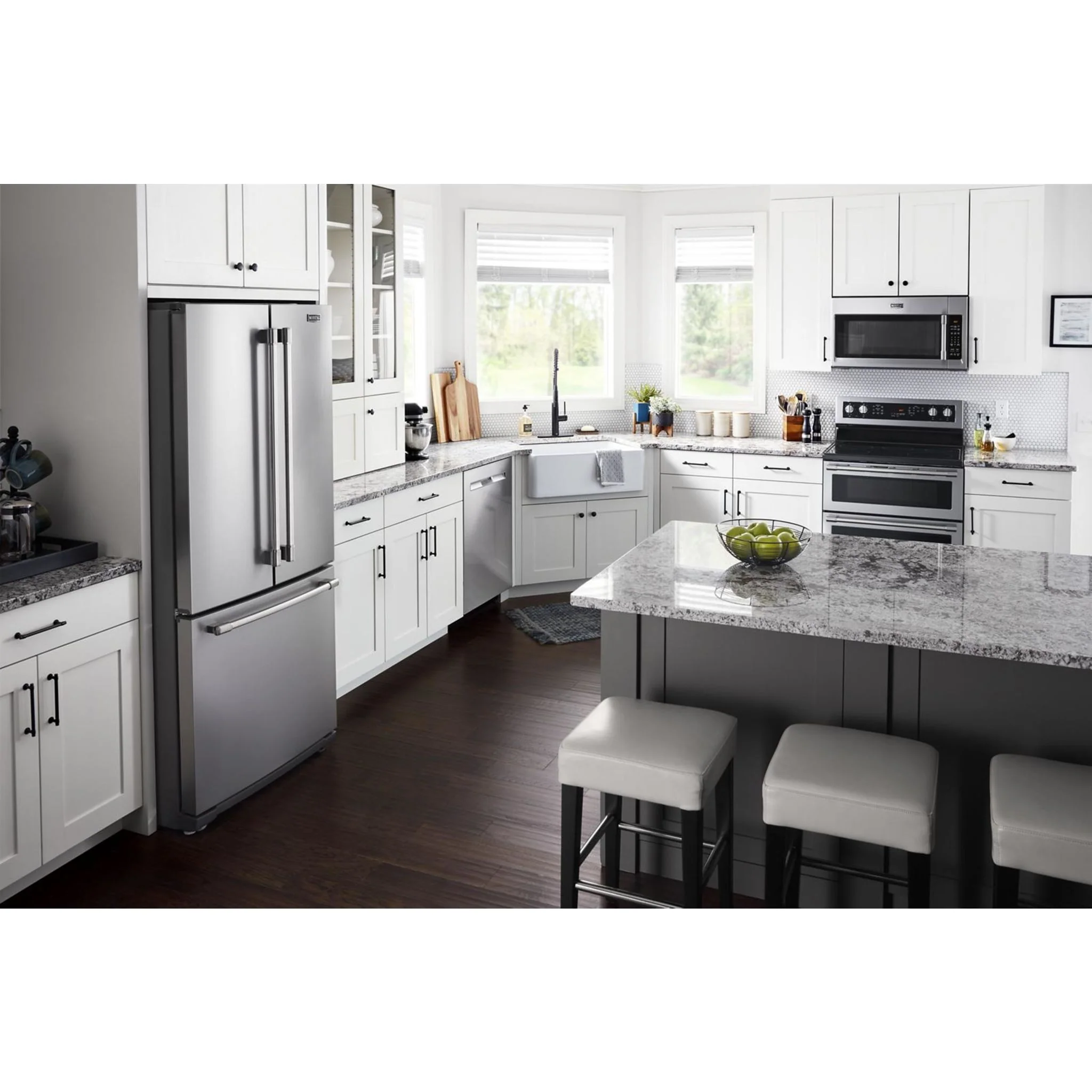 Maytag 30-Inch Wide Double Oven Electric Range With True Convection - 6.7 Cu. Ft. -Stainless Steel (YMET8800FZ) - Image 21