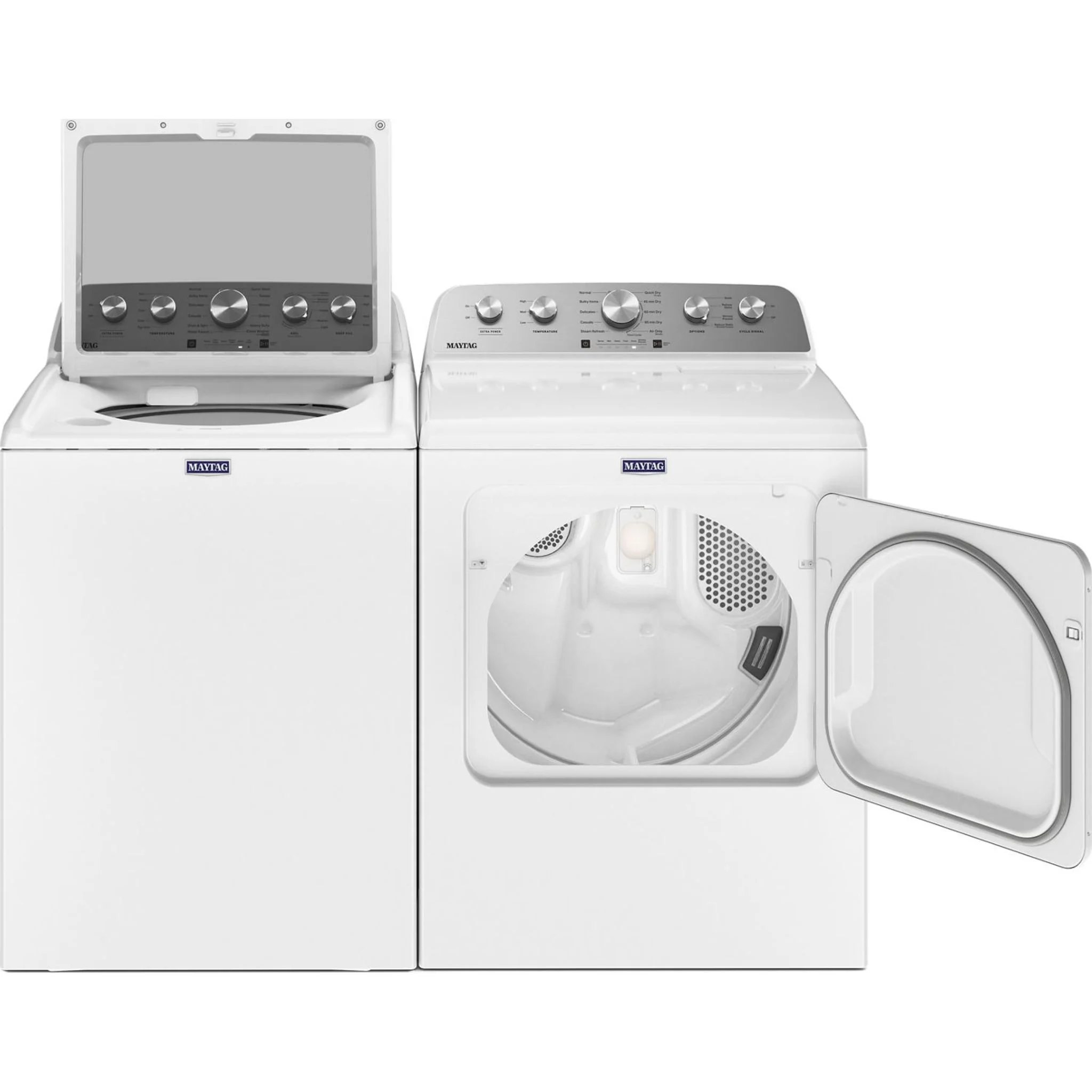 Maytag Top Load Electric Dryer with Steam-Enhanced Cycles - 7.0 cu. ft. -White (YMED5430MW) - Image 33