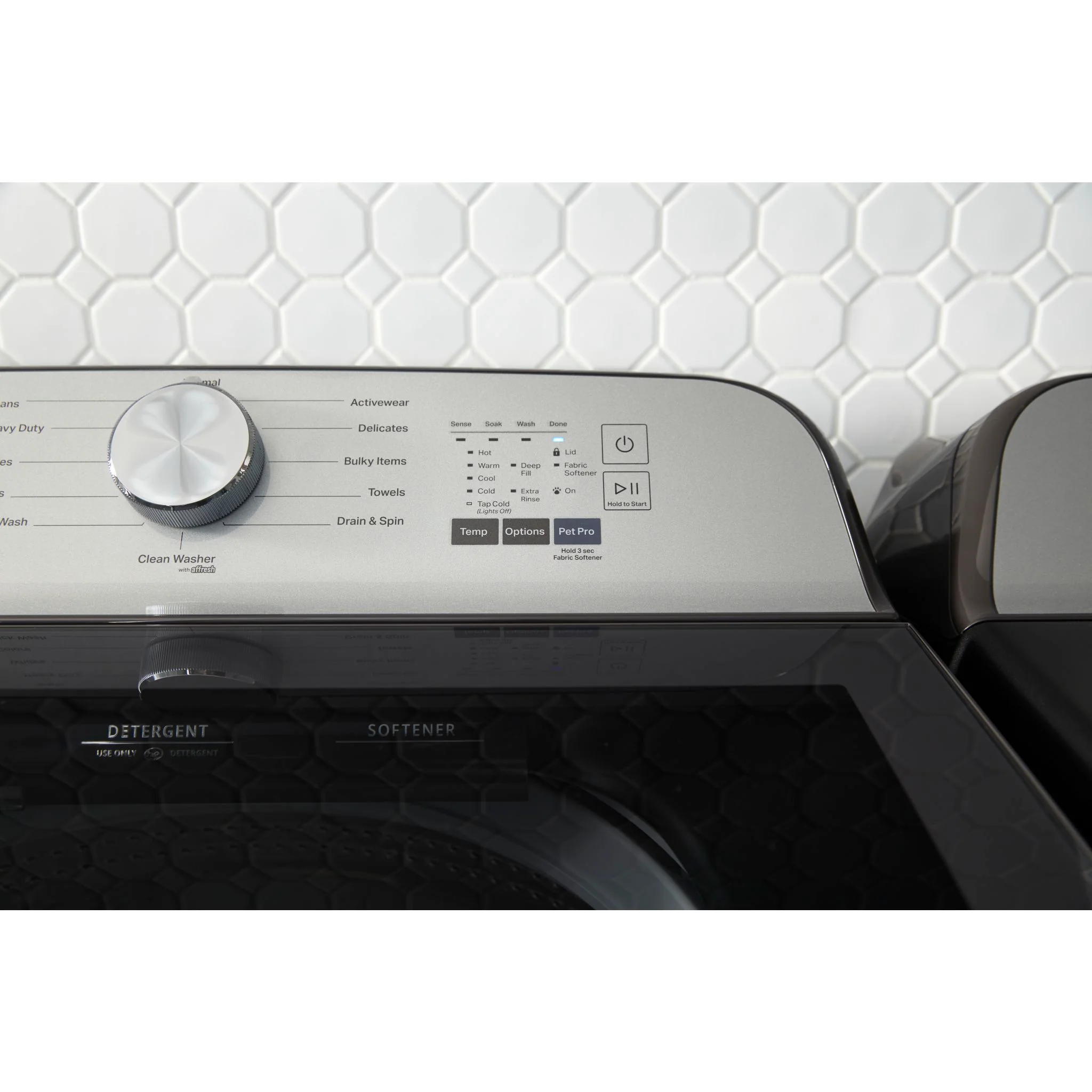 Maytag Pet Pro Top Load Electric Dryer - 7.0 cu.ft. - Volcano Black (YMED6500MBK) - Image 3