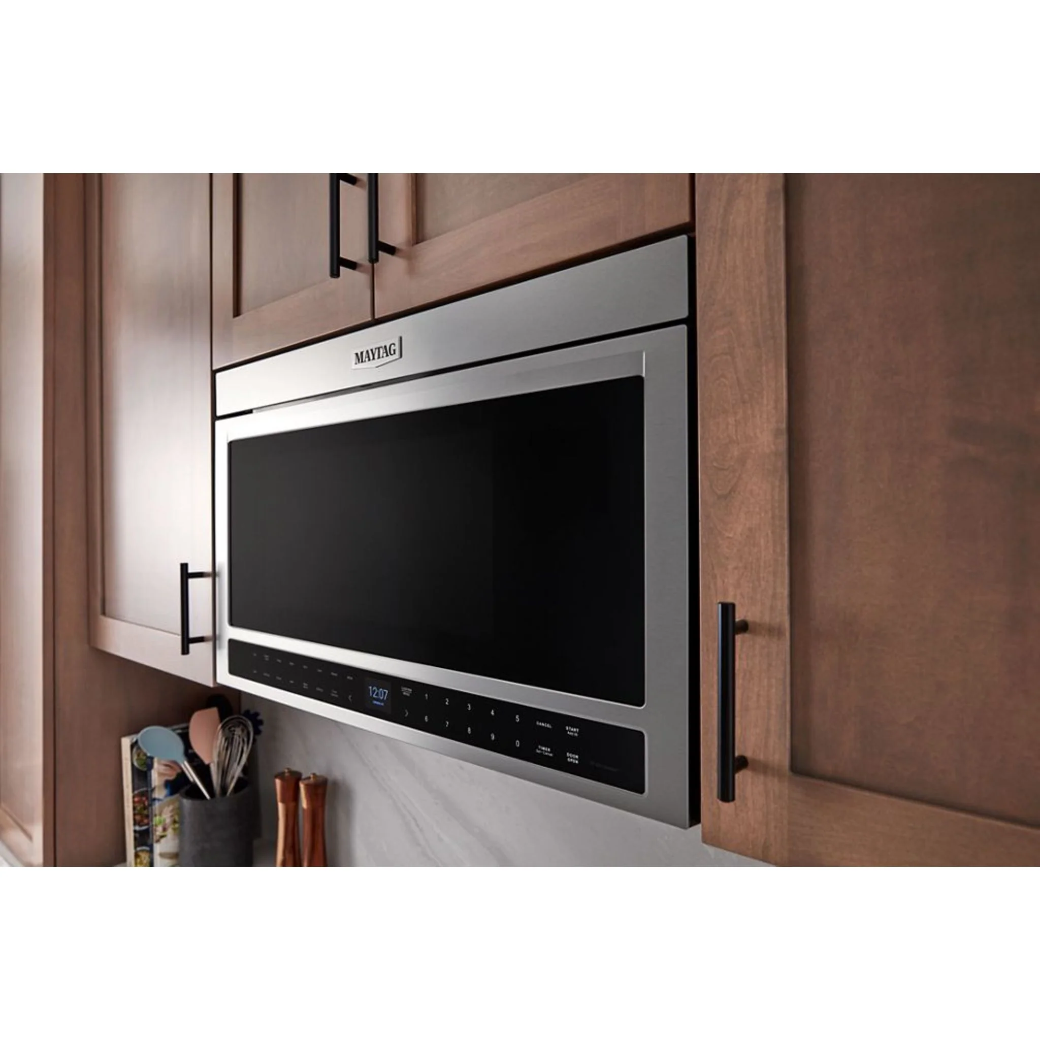 Maytag Flush Built-In Over-the-Range Microwave-Toaster Oven Combo -Fingerprint Resistant Stainless Steel (YMMMF8030PZ) - Image 6