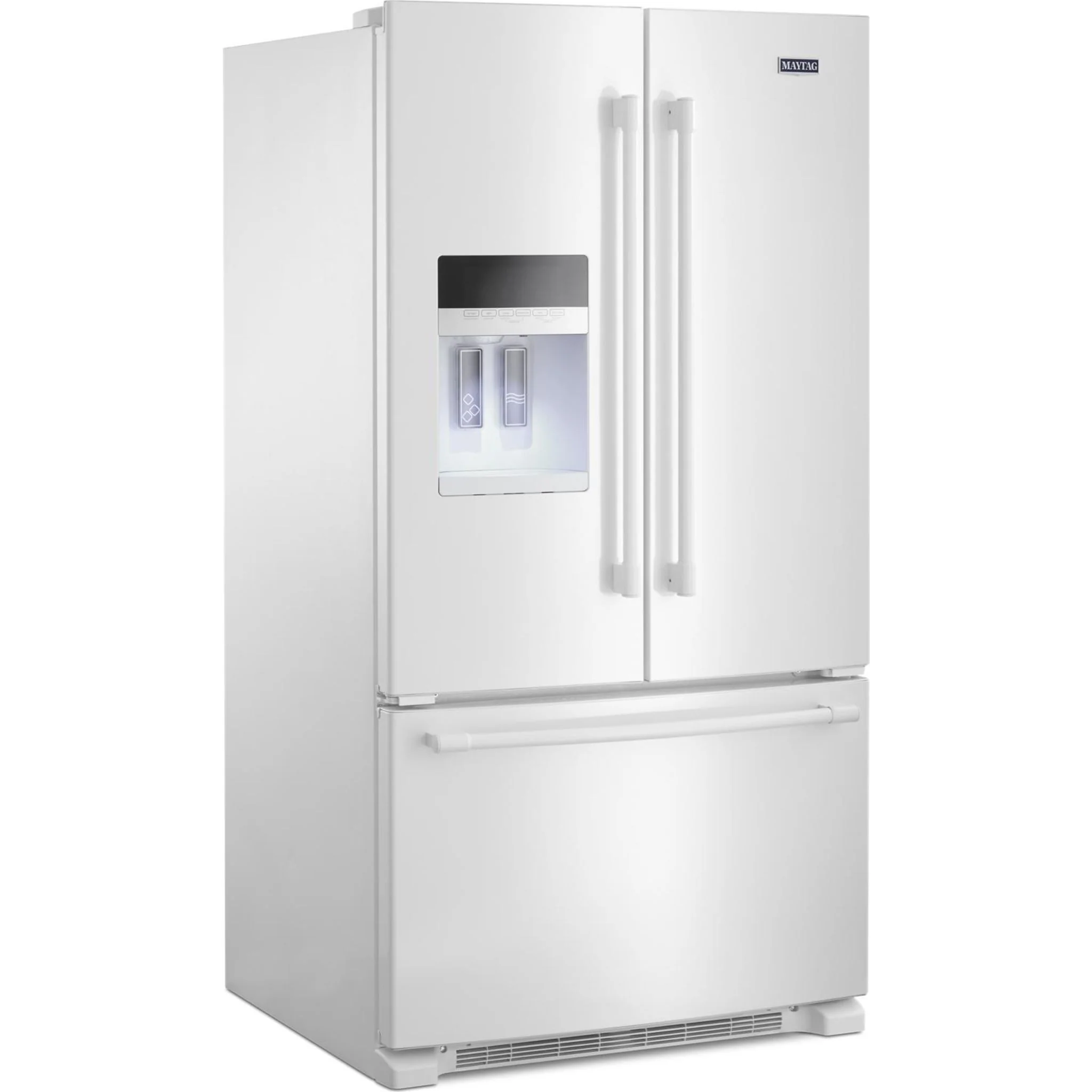 Maytag 36- Inch Wide French Door Refrigerator with PowerCold Feature - 25 Cu. Ft. -White (MFI2570FEW) - Image 14