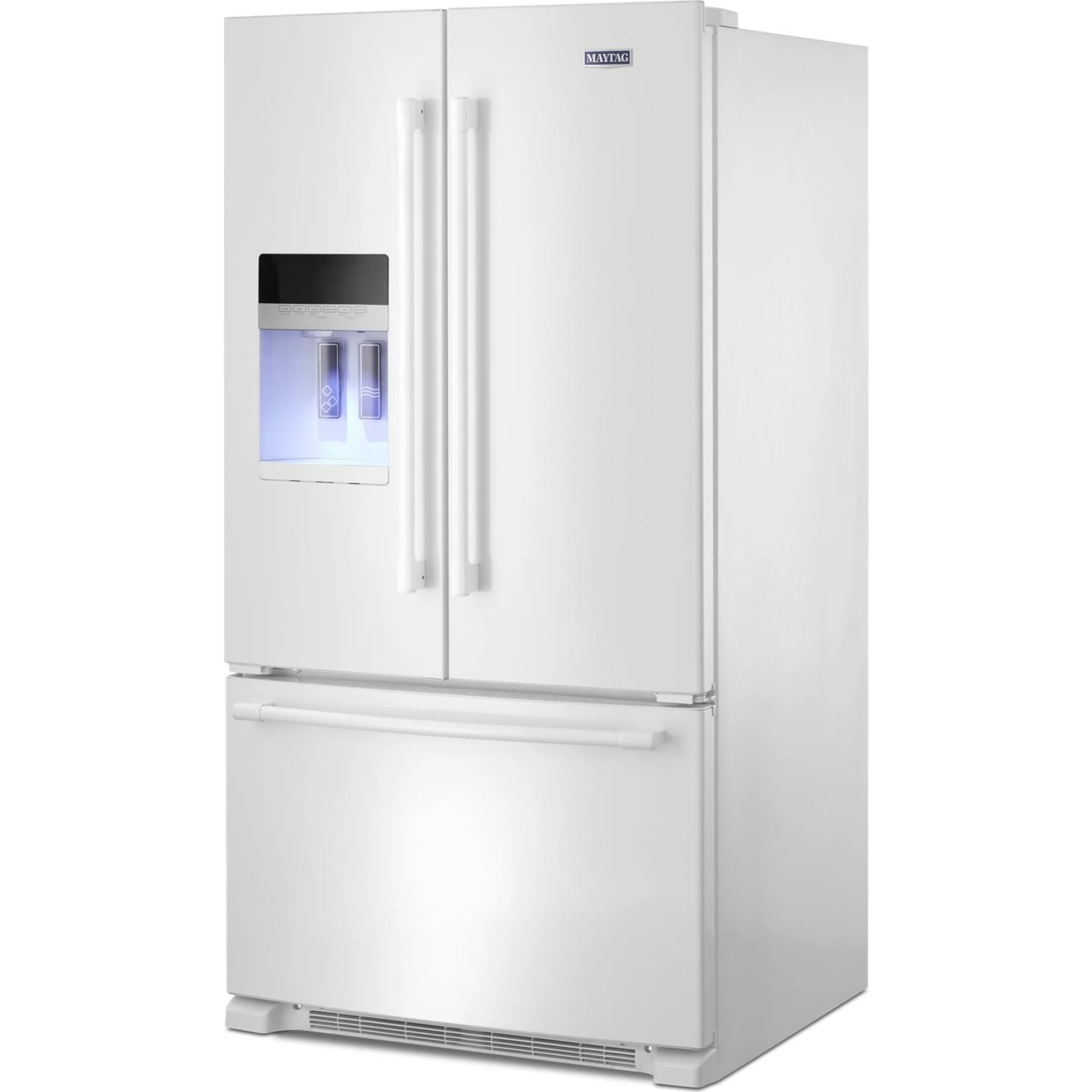 Maytag 36- Inch Wide French Door Refrigerator with PowerCold Feature - 25 Cu. Ft. -White (MFI2570FEW) - Image 19