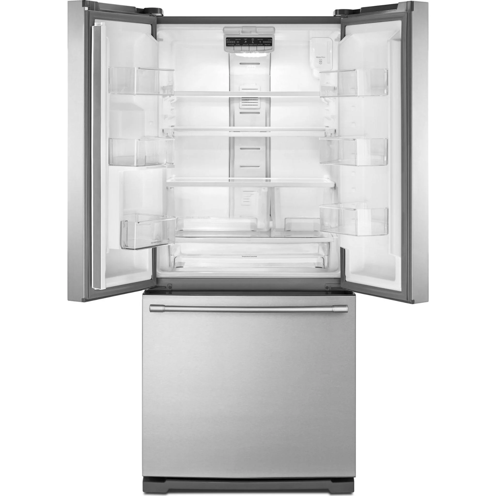 Maytag 19.6 cu ft French Door Refrigerator with StrongboxDoor Bins -Fingerprint Resistant Stainless Steel (MFB2055FRZ) - Image 12