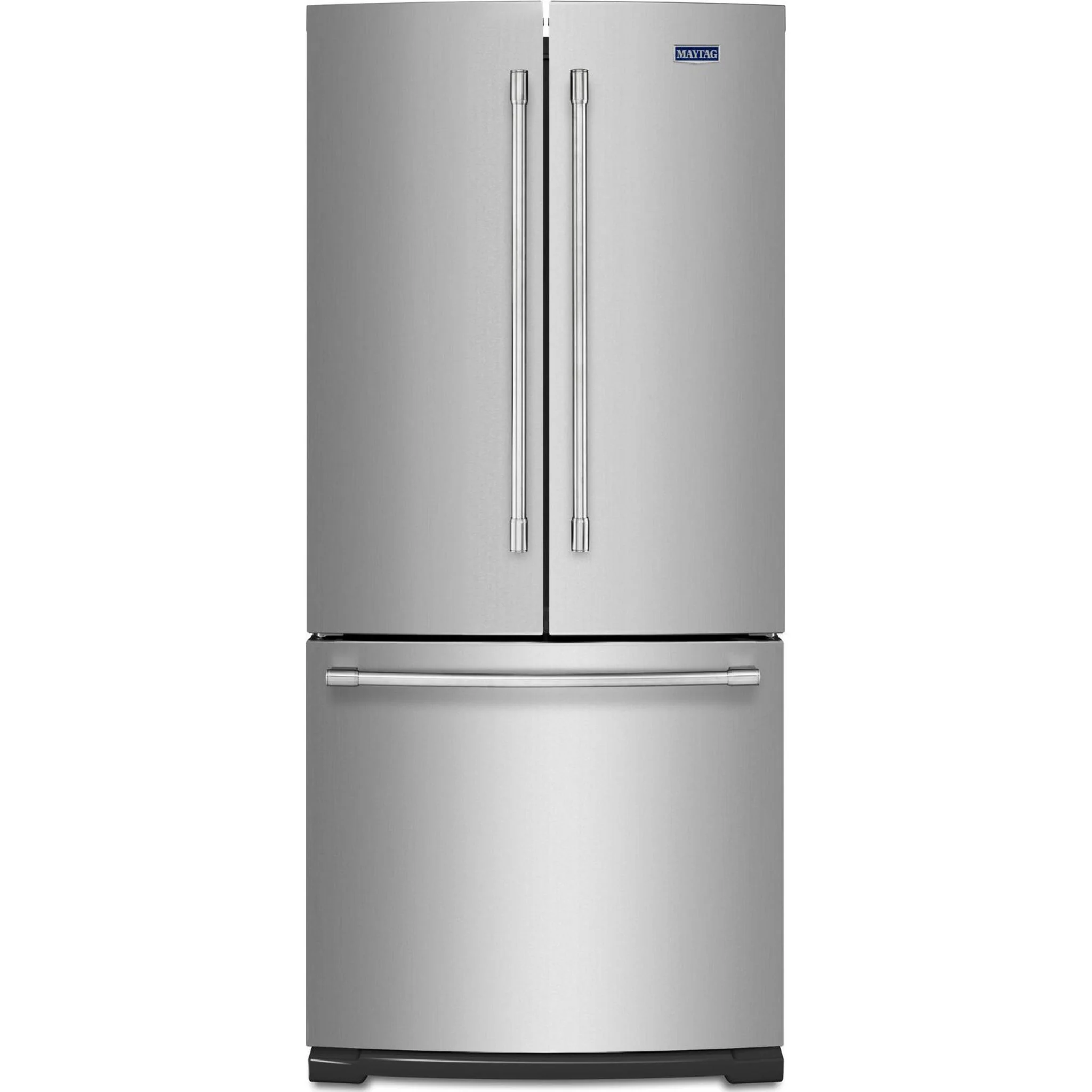 Maytag 19.6 cu ft French Door Refrigerator with StrongboxDoor Bins -Fingerprint Resistant Stainless Steel (MFB2055FRZ) - Image 2