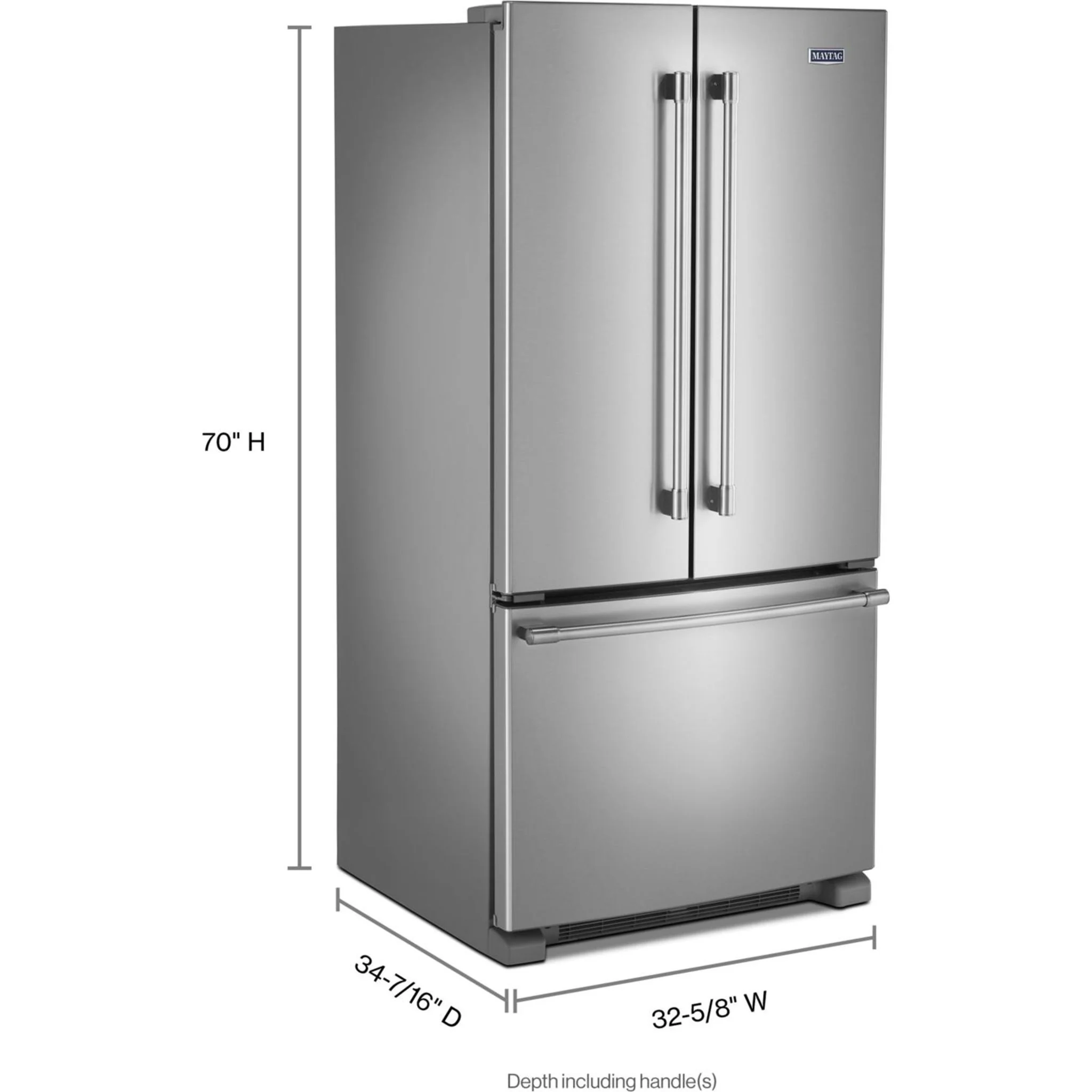 Maytag 33" Wide French Door Refrigerator - 22 cu. ft. (MFF2258FEZ) - Image 13