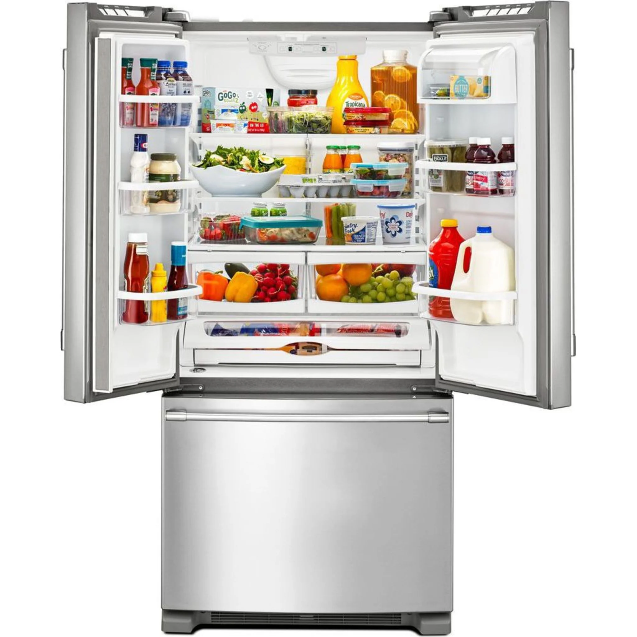 Maytag 33" Wide French Door Refrigerator - 22 cu. ft. (MFF2258FEZ) - Image 3