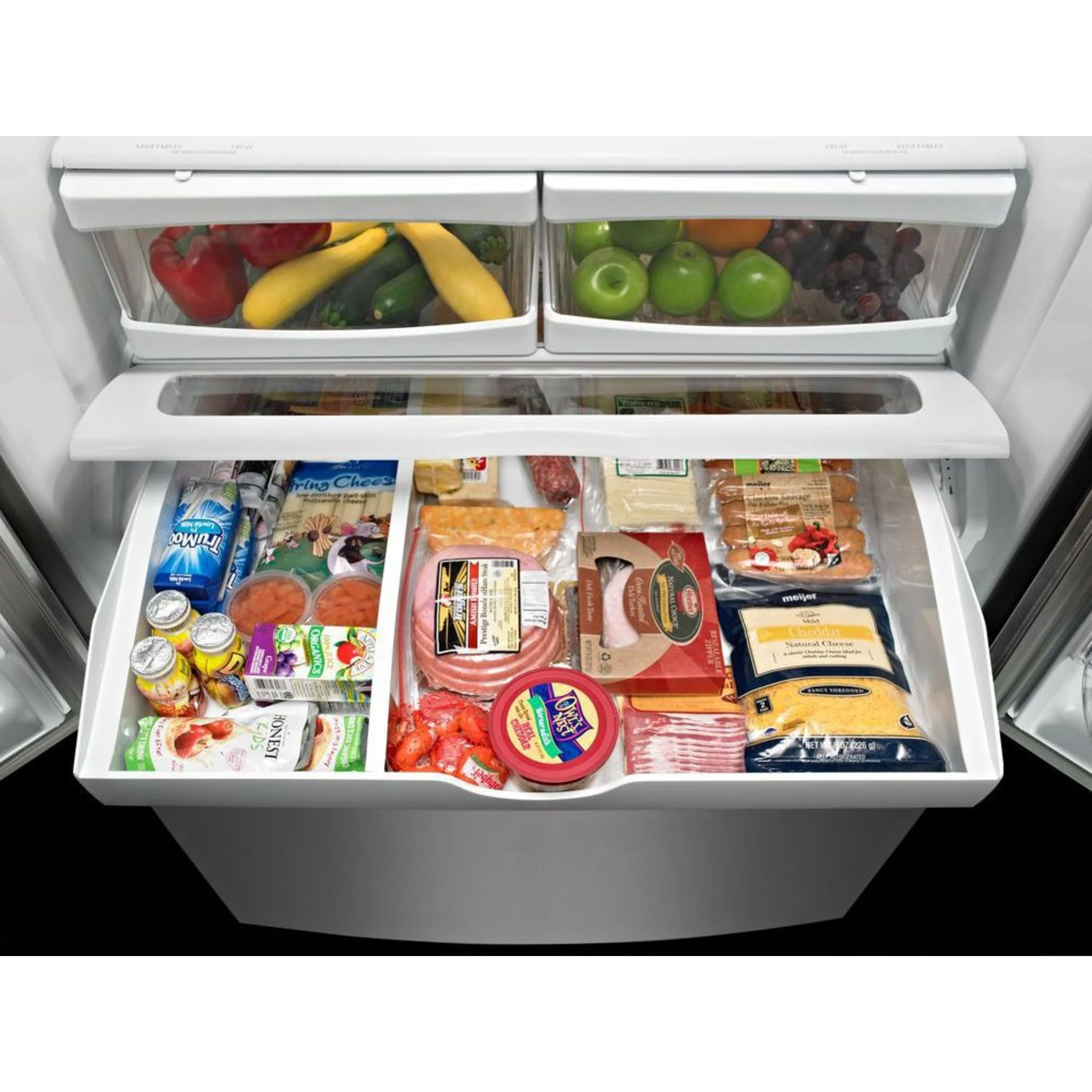 Maytag 33" Wide French Door Refrigerator - 22 cu. ft. (MFF2258FEZ) - Image 5