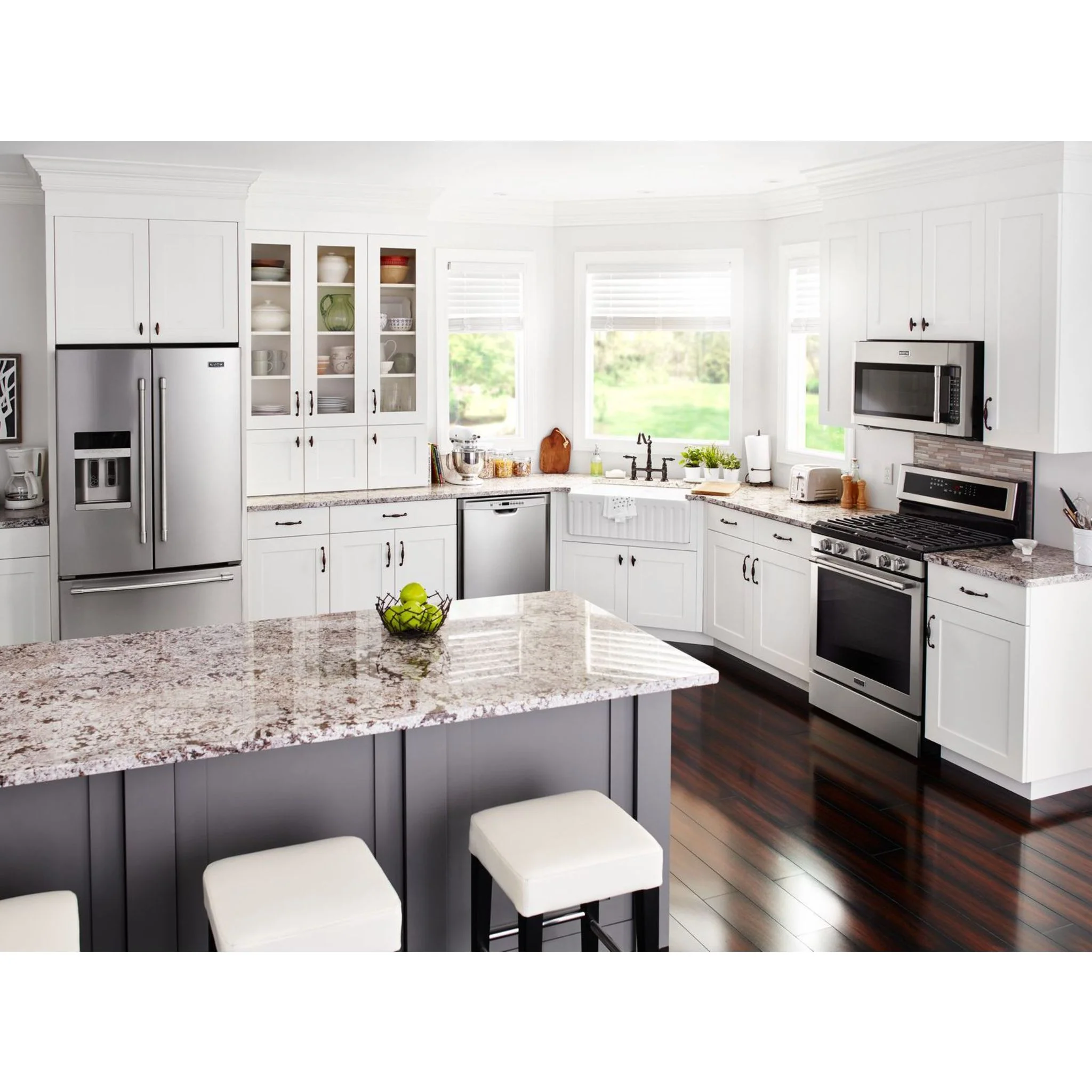 Maytag 36- Inch Wide French Door Refrigerator with PowerCold Feature - 25 Cu. Ft. -Fingerprint Resistant Stainless Steel (MFI2570FEZ) - Image 16