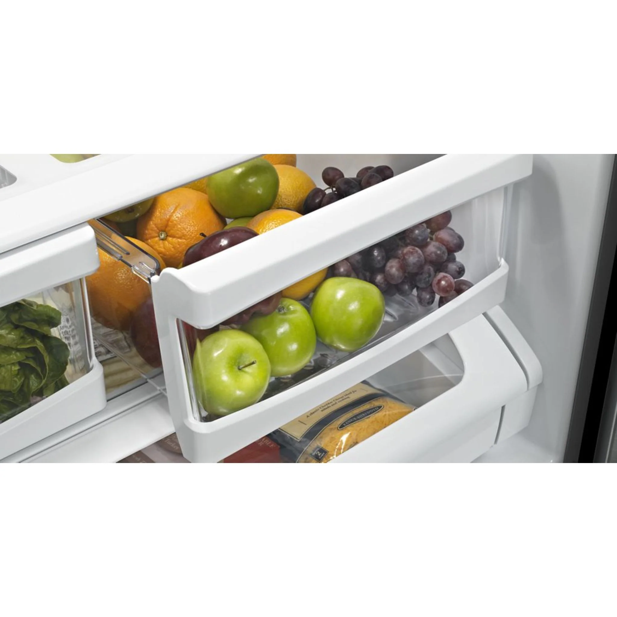 Maytag 30-Inch Wide French Door Refrigerator with Exterior Water Dispenser- 20 Cu. Ft. -Fingerprint Resistant Stainless Steel (MFW2055FRZ) - Image 5