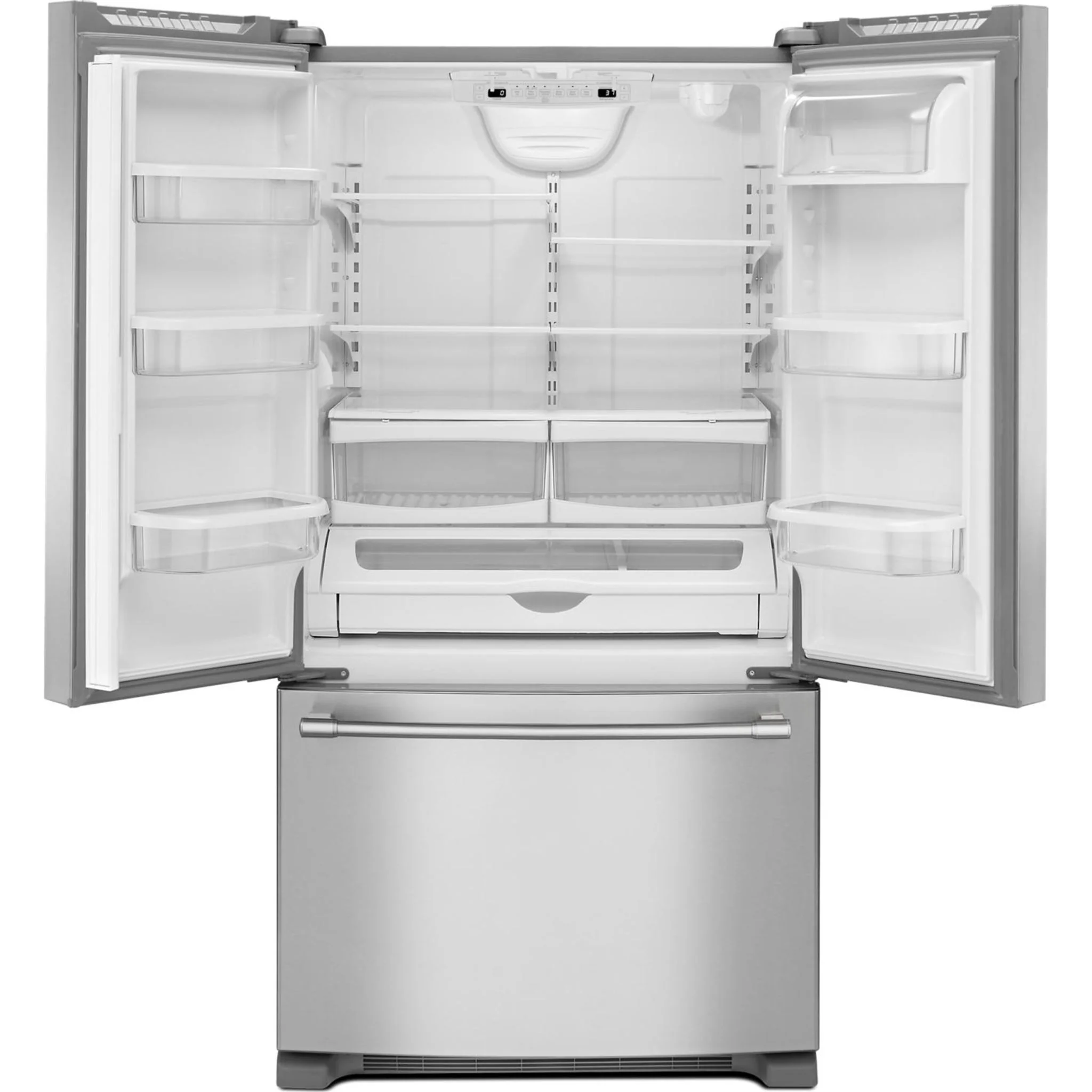 Maytag 36" Wide French Door Refrigerator with Water Dispenser - 25 cu. ft (MRFF5036PZ) - Image 3