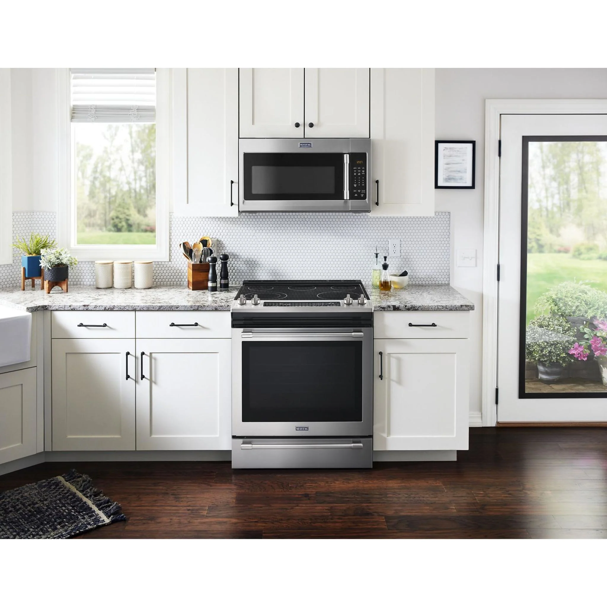 Maytag 30" WIDE ELECTRIC RANGE WITH TRUE CONVECTION AND POWER PREHEAT - 6.4 cu. ft. (YMES8800FZ) - Image 14