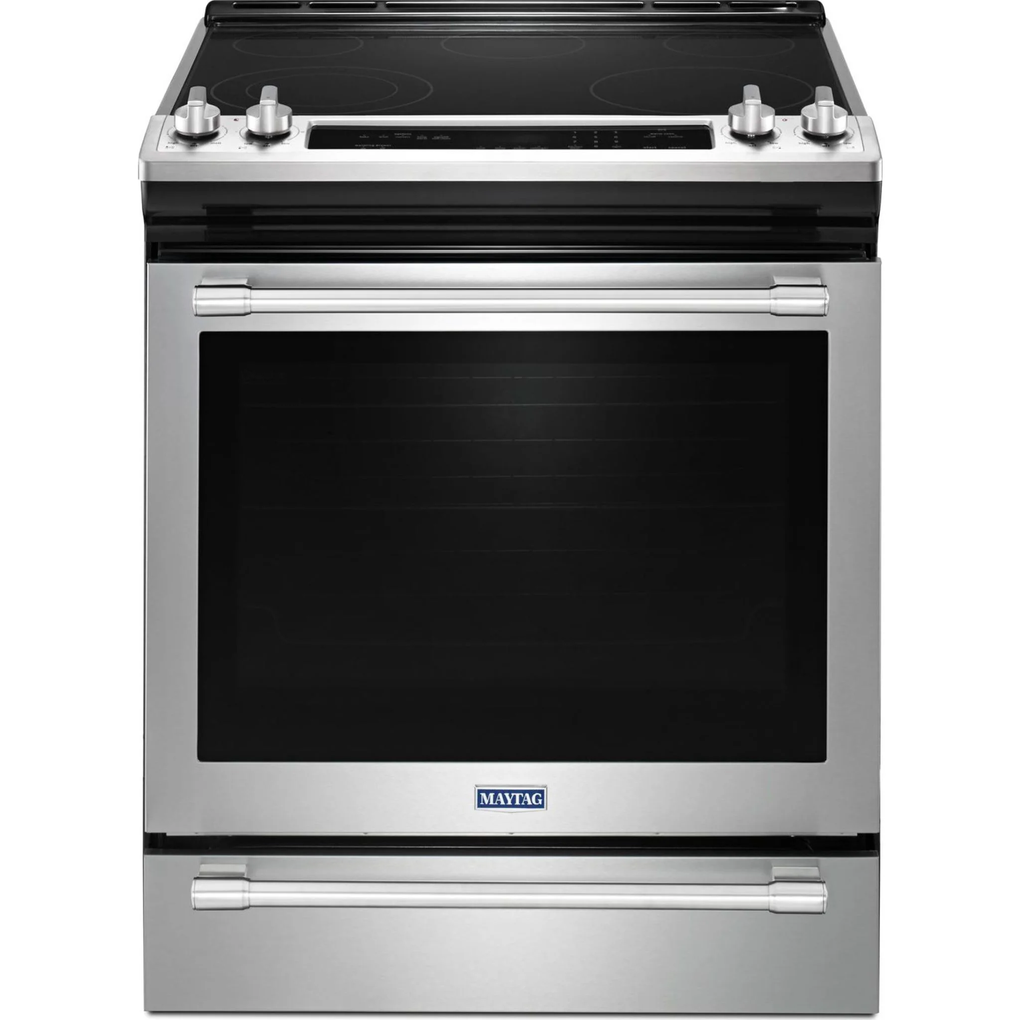 Maytag 30" WIDE ELECTRIC RANGE WITH TRUE CONVECTION AND POWER PREHEAT - 6.4 cu. ft. (YMES8800FZ) - Image 2