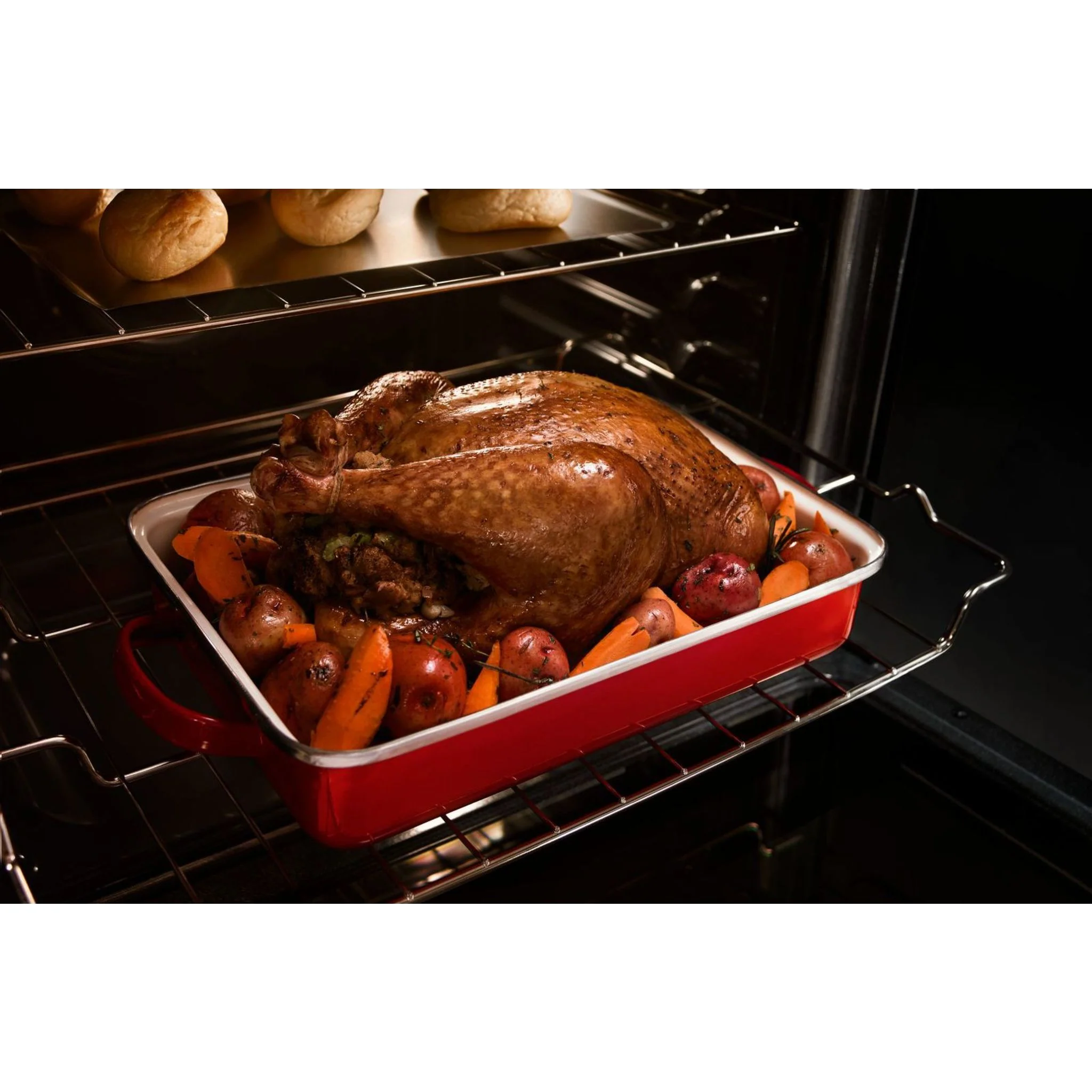 Maytag 30" WIDE ELECTRIC RANGE WITH TRUE CONVECTION AND POWER PREHEAT - 6.4 cu. ft. (YMES8800FZ) - Image 6