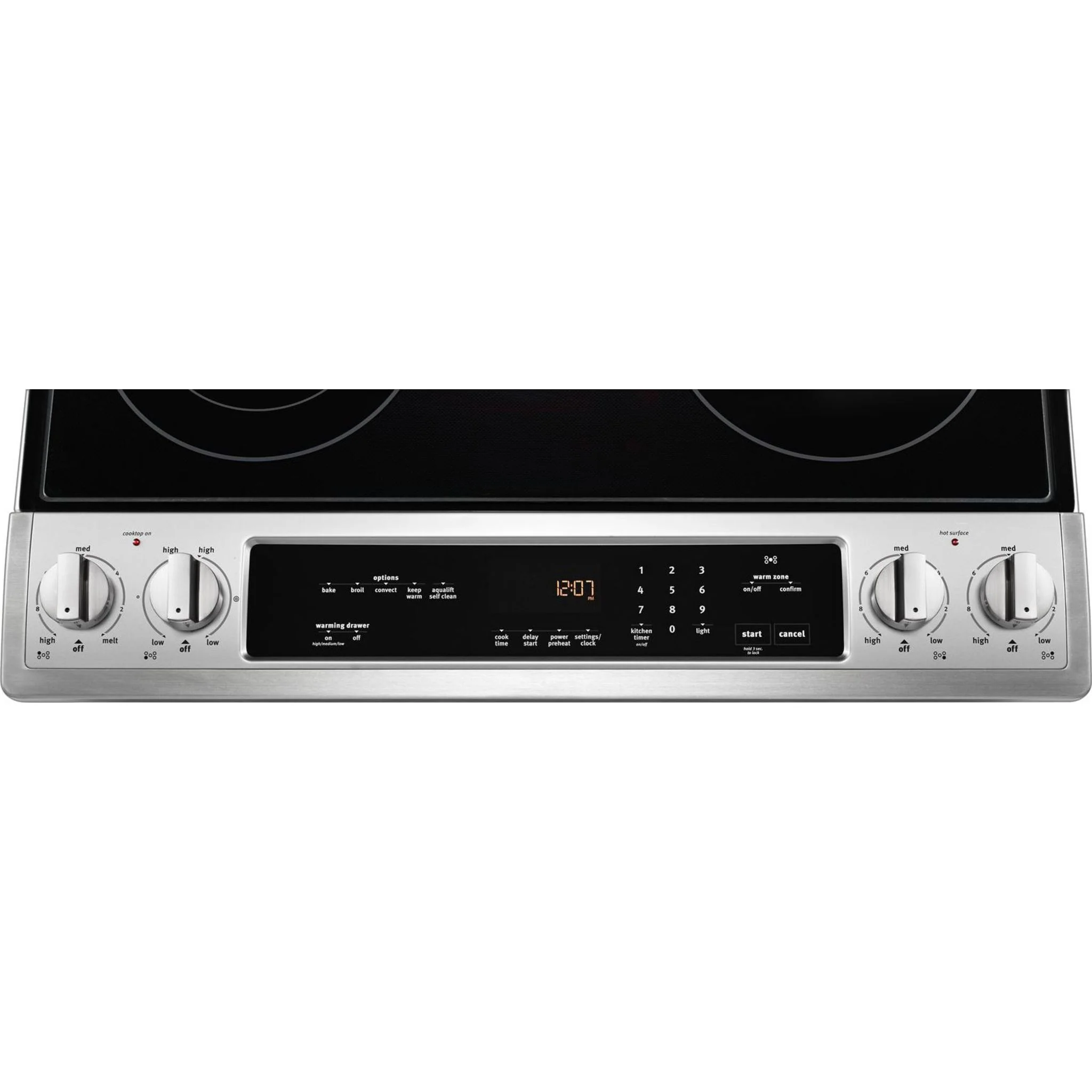 Maytag 30" WIDE ELECTRIC RANGE WITH TRUE CONVECTION AND POWER PREHEAT - 6.4 cu. ft. (YMES8800FZ) - Image 9
