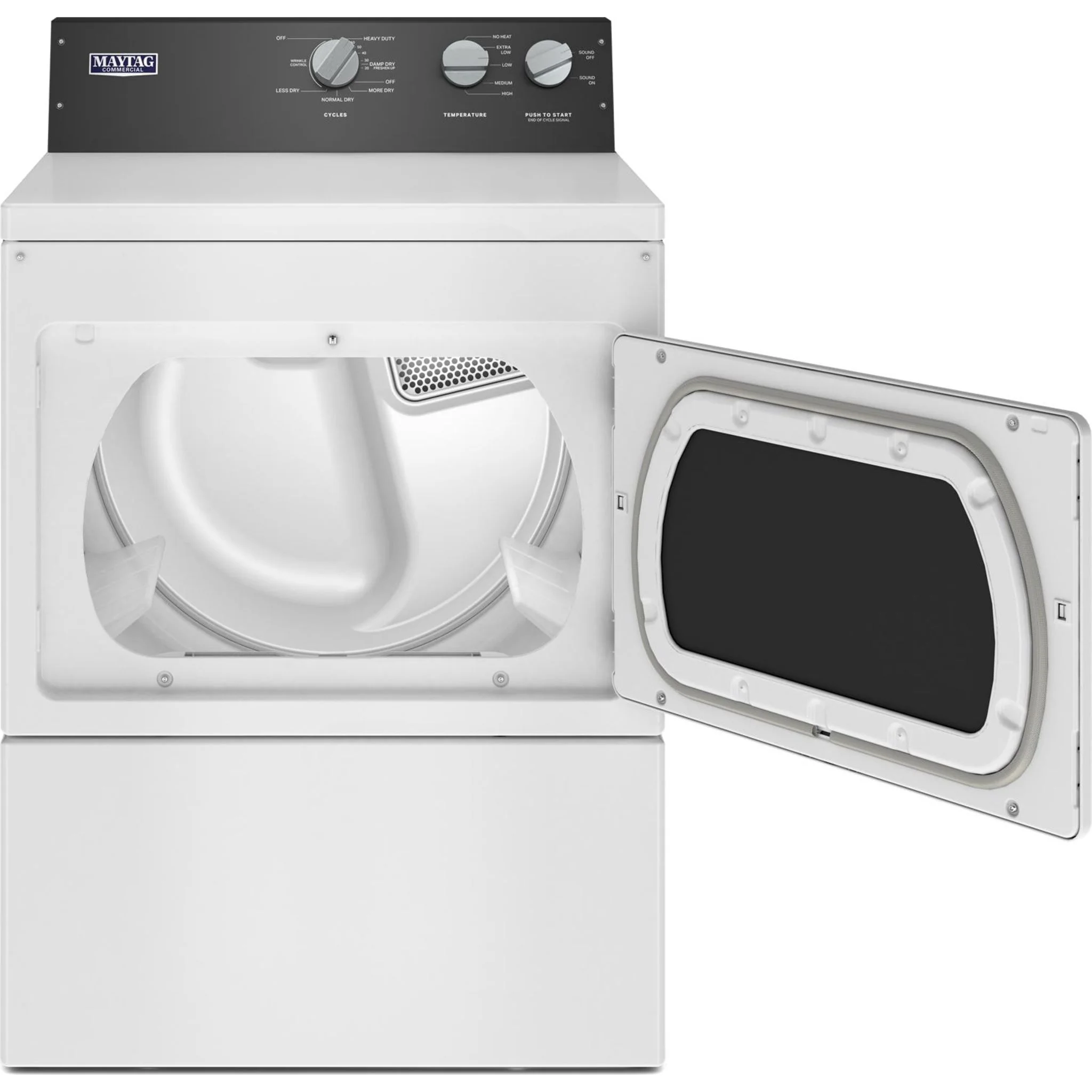 Maytag Commercial-Grade Residential Dryer - 7.4 cu. ft. -White (YMEDP586GW) - Image 13