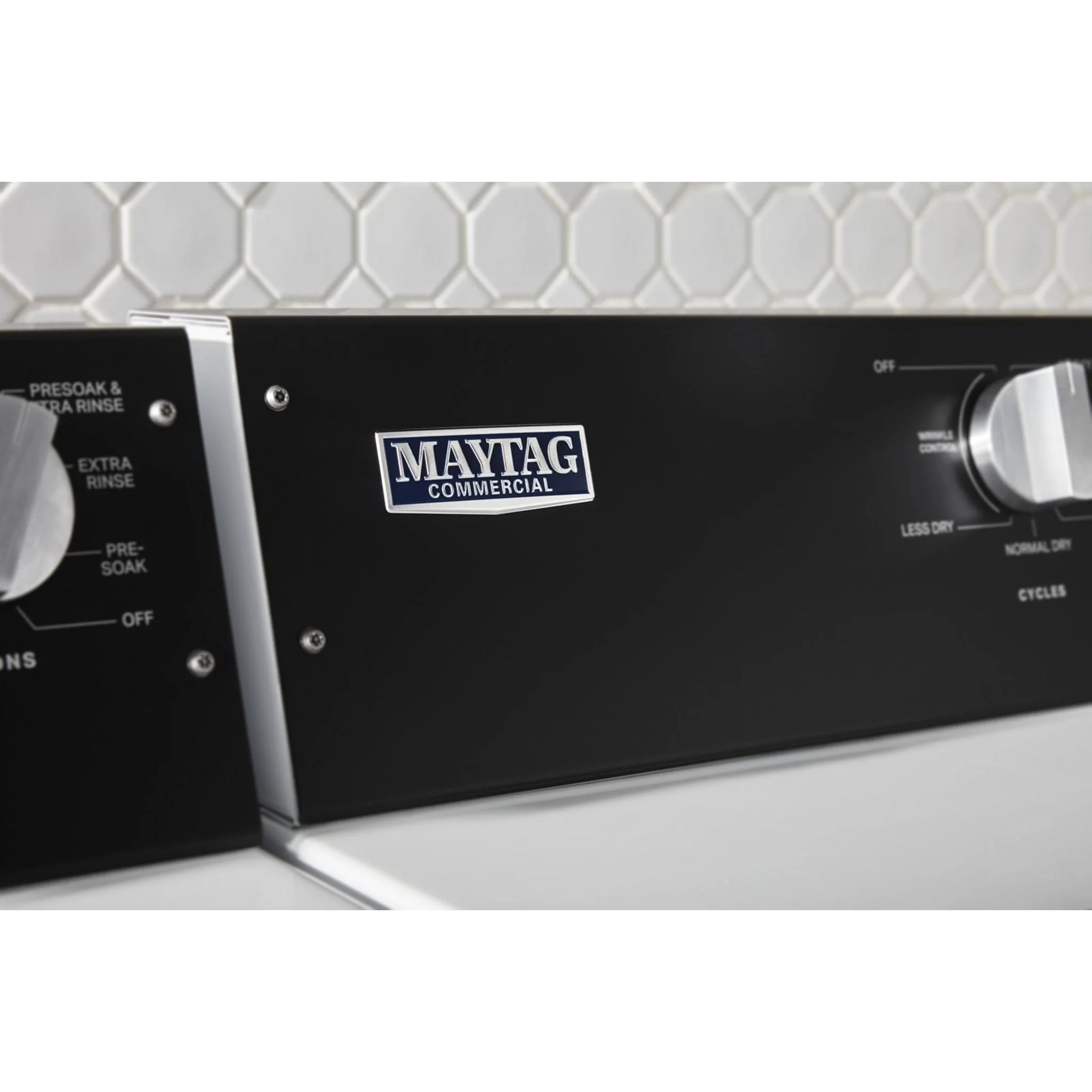 Maytag Commercial-Grade Residential Dryer - 7.4 cu. ft. -White (YMEDP586GW) - Image 3
