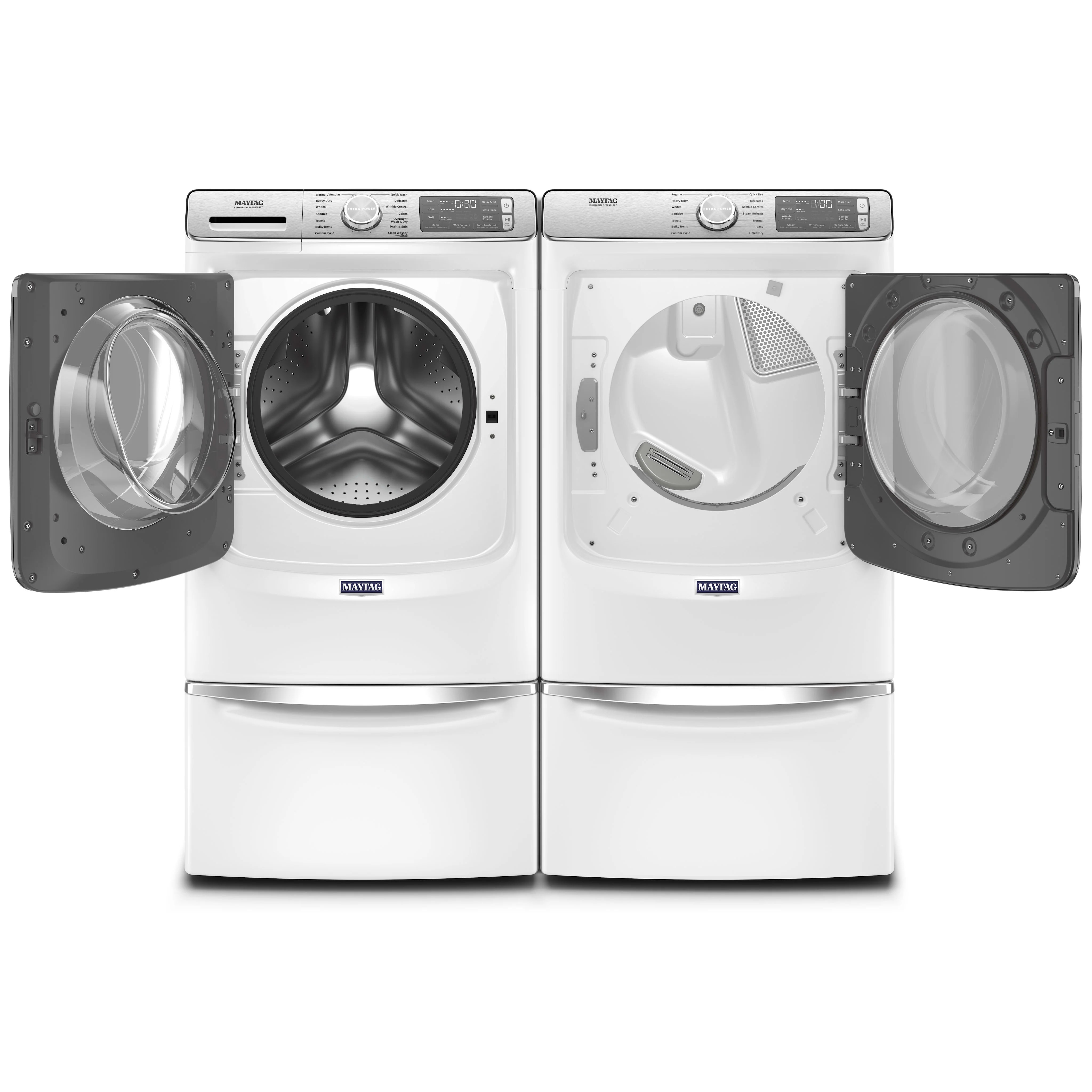 Maytag Front Load Pair (MAY1465624K) - White - Image 4