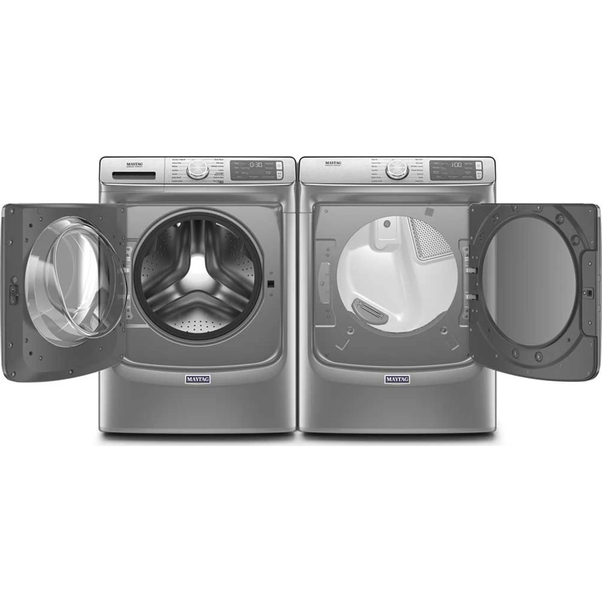 Maytag Front Load Pair (MHW8630HC-YMED8630HC) - Slate - Image 3