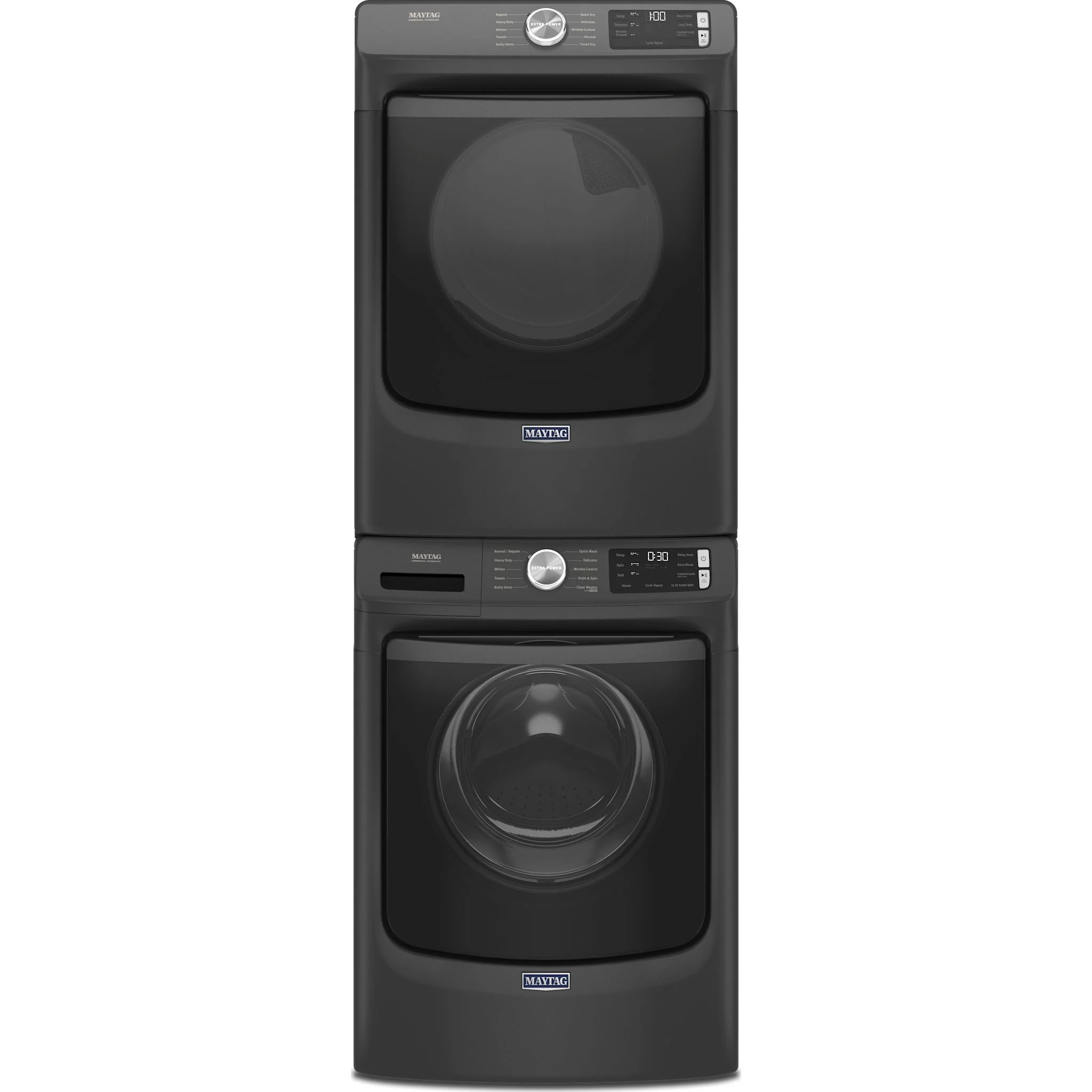 Maytag Front Load Pair (MHW5630MBK-YMED5630MBK ) - Image 3