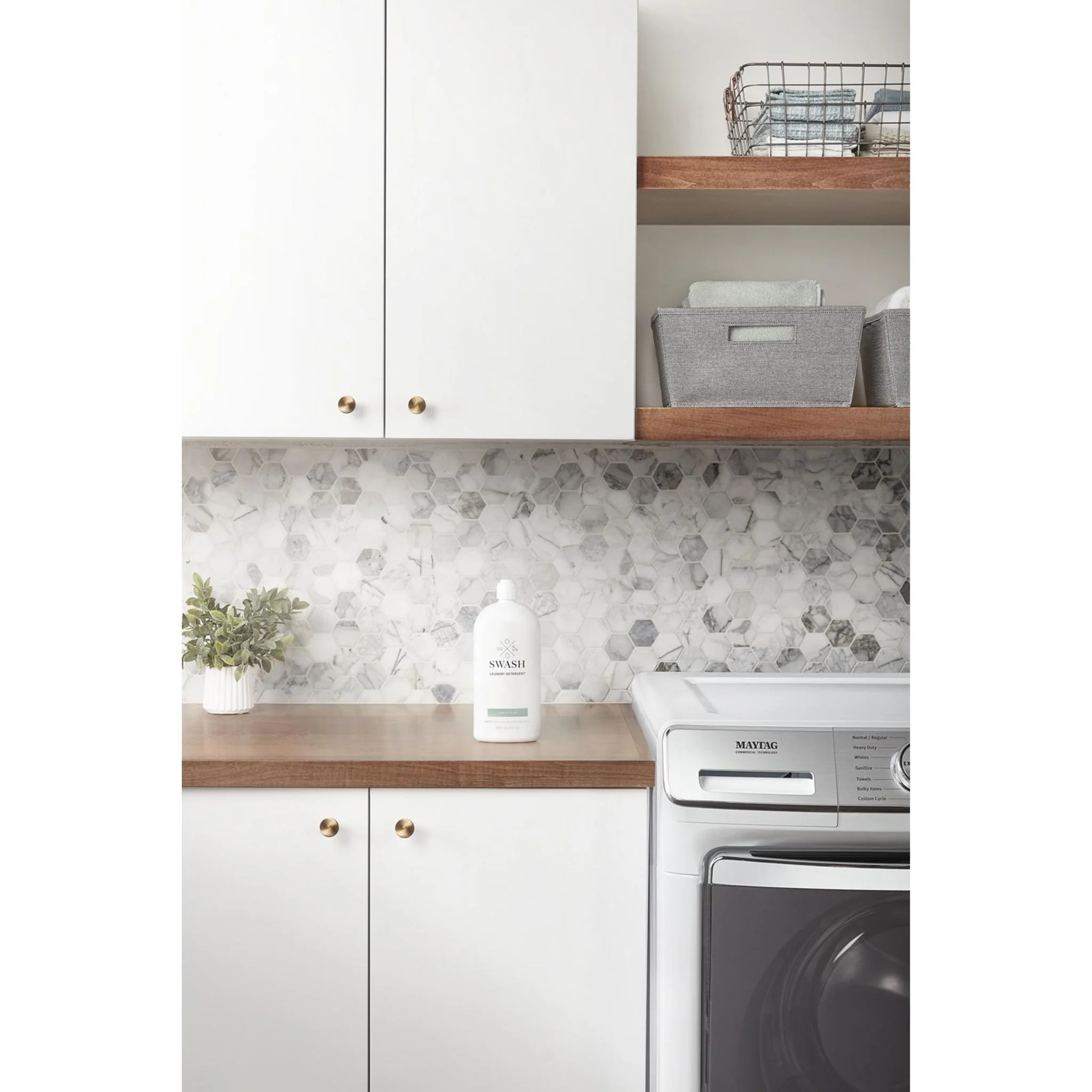 Maytag Smart Front Load Washer with Extra Power and 24-Hr Fresh Hold option - 5.8 cu. ft. -White (MHW8630HW) - Image 30