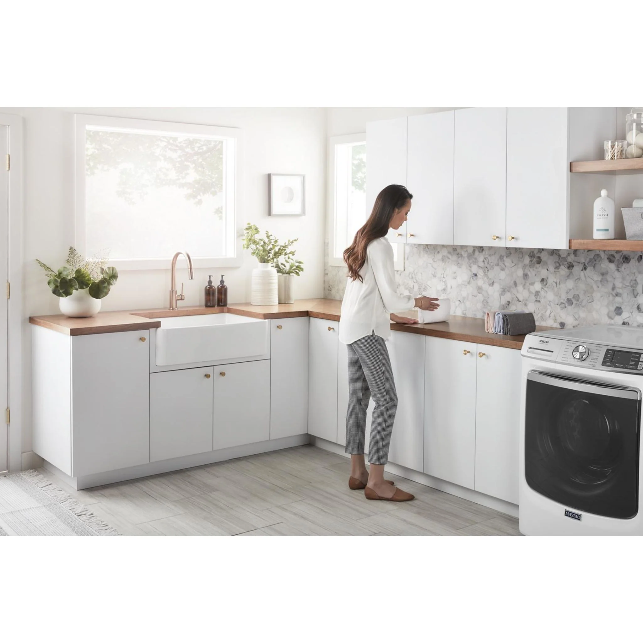 Maytag Smart Front Load Washer with Extra Power and 24-Hr Fresh Hold option - 5.8 cu. ft. -White (MHW8630HW) - Image 31
