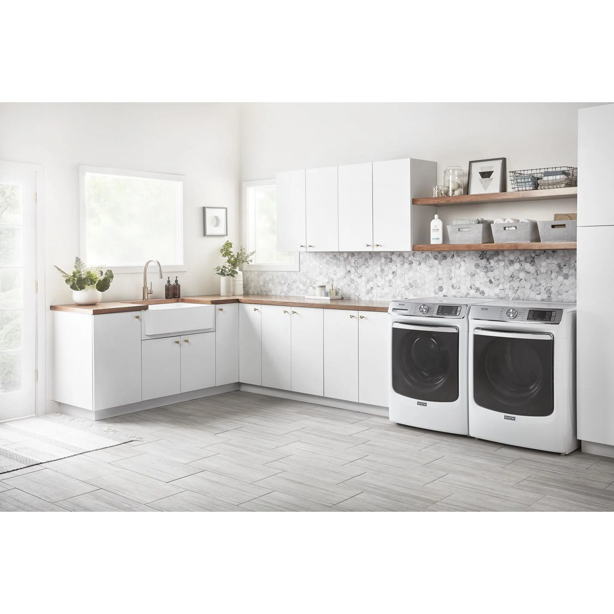 Maytag Smart Front Load Washer with Extra Power and 24-Hr Fresh Hold option - 5.8 cu. ft. -White (MHW8630HW) - Image 34