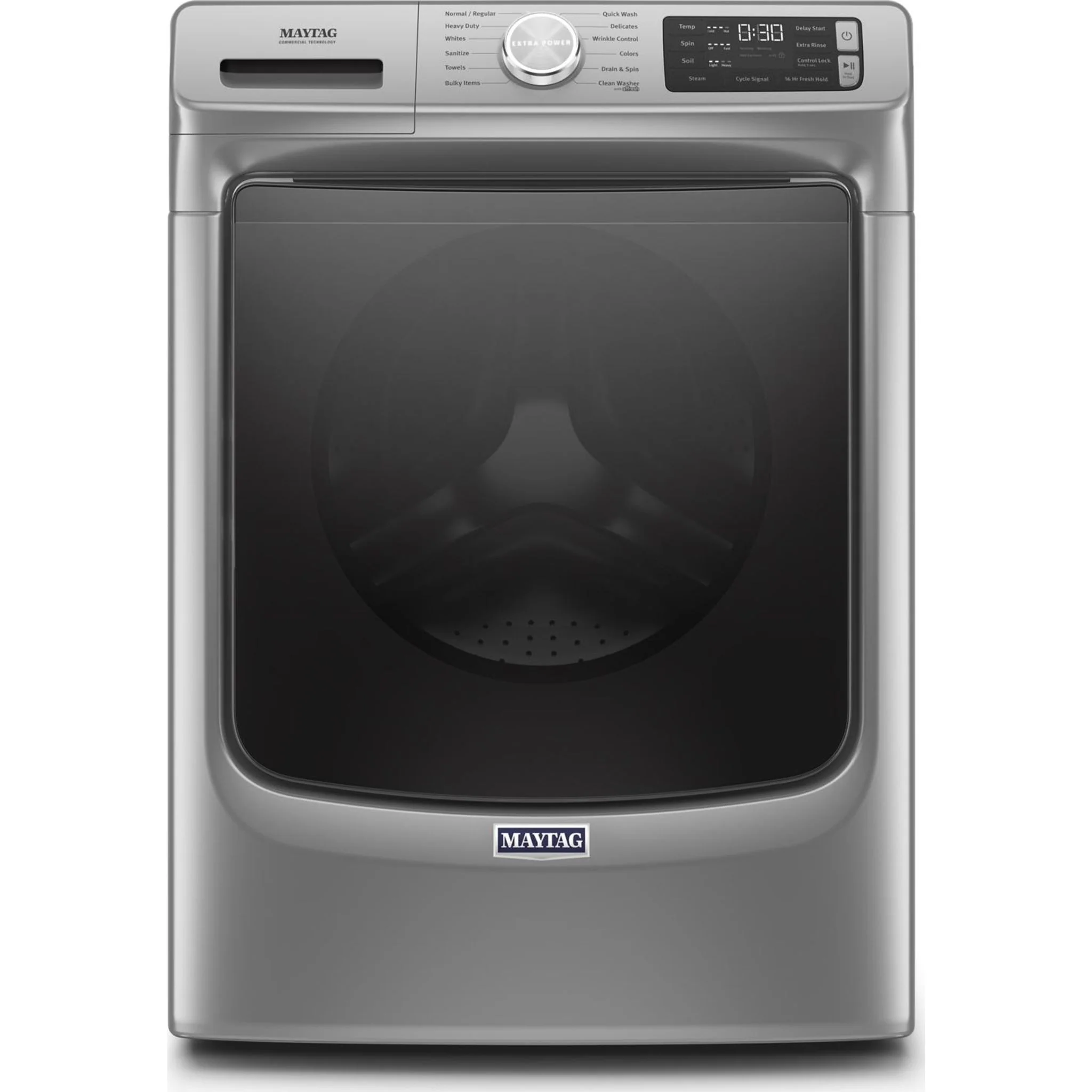 Maytag Front Load Washer with Extra Power and 16-Hr Fresh Hold® option - 5.5 cu. ft. -Metallic Slate (MHW6630HC) - Image 22