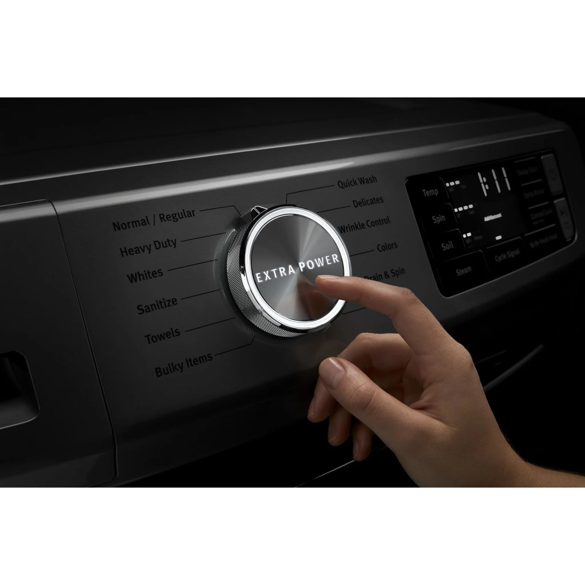 Maytag Front Load Washer with Extra Power and 16-Hr Fresh Hold® option - 5.5 cu. ft. -Metallic Slate (MHW6630HC) - Image 7