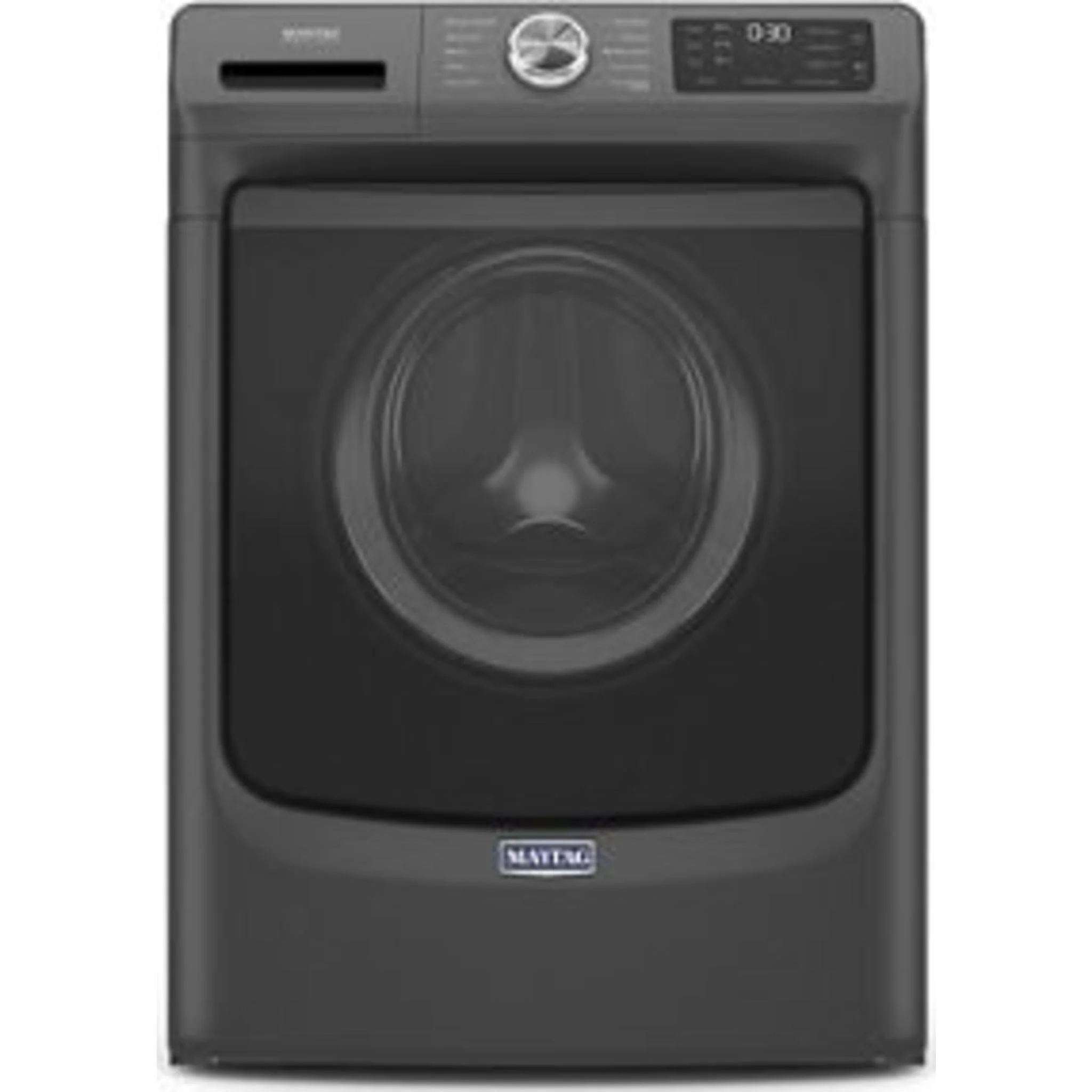 Maytag Front Load Washer with Extra Power and 12-Hr Fresh Spinoption - 5.2 cu. ft. -Volcano Black (MHW5630MBK) - Image 12
