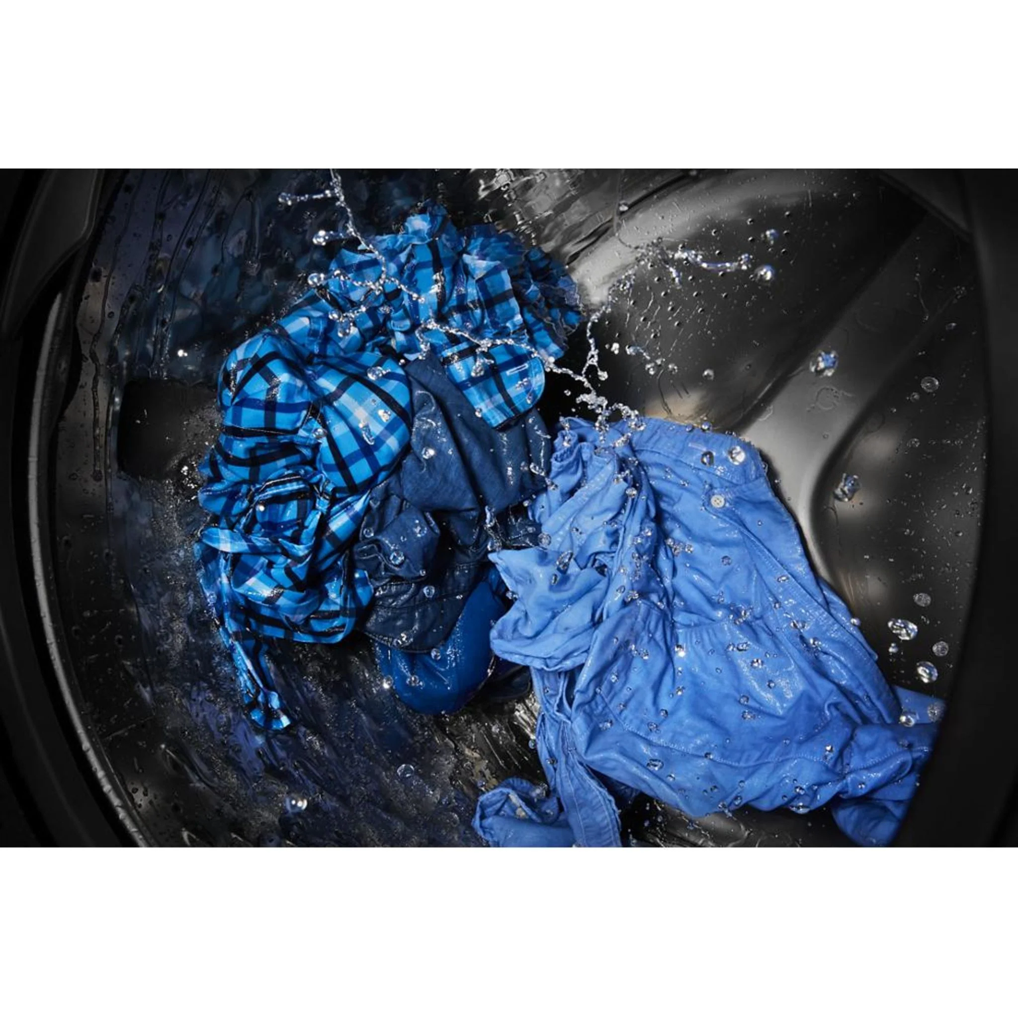 Maytag Front Load Washer with Extra Power and 16-Hr Fresh Hold option - 5.5 cu. ft. IEC -Volcano Black (MHW6630MBK) - Image 30