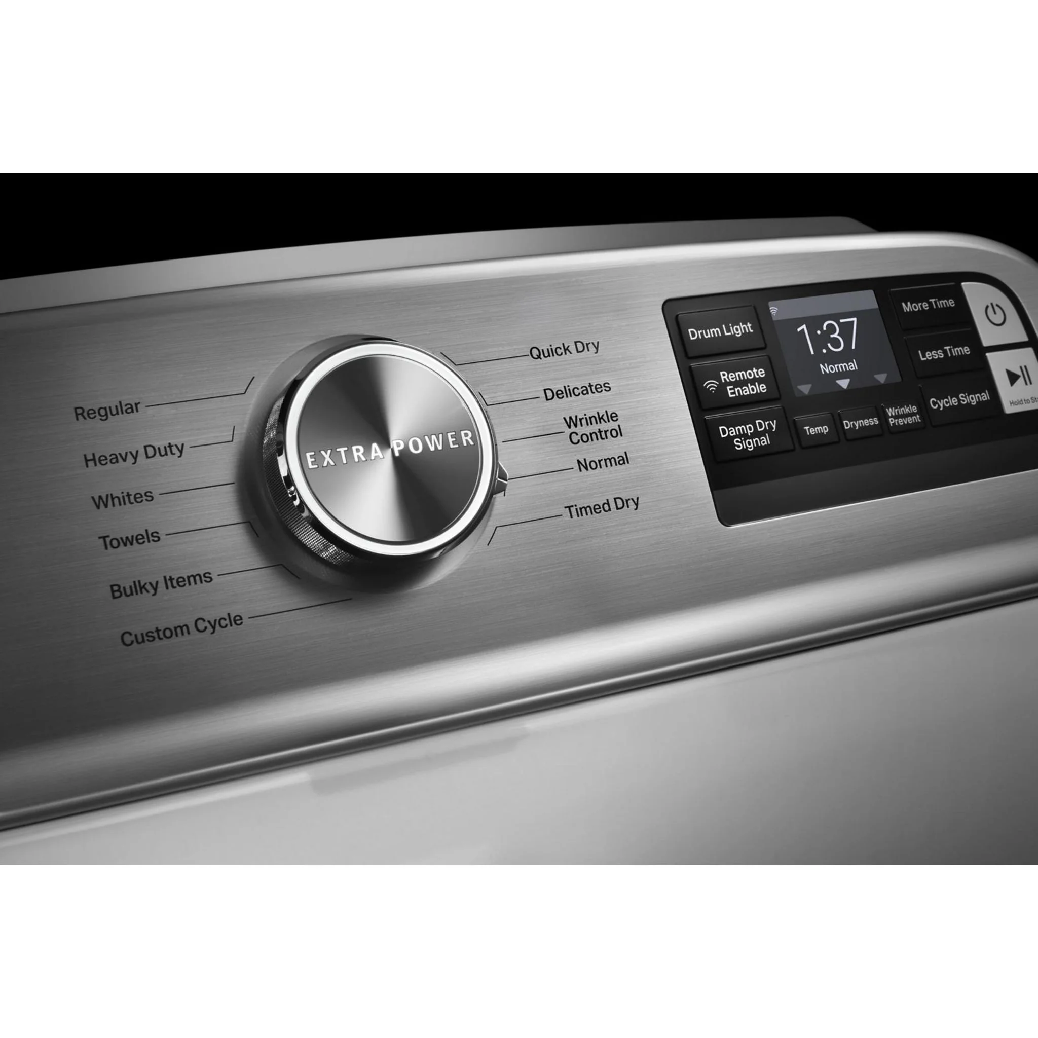 Maytag Smart Top Load Gas Dryer with Extra Power Button - 7.4 cu.ft. - White (MGD6230HW) - Image 13