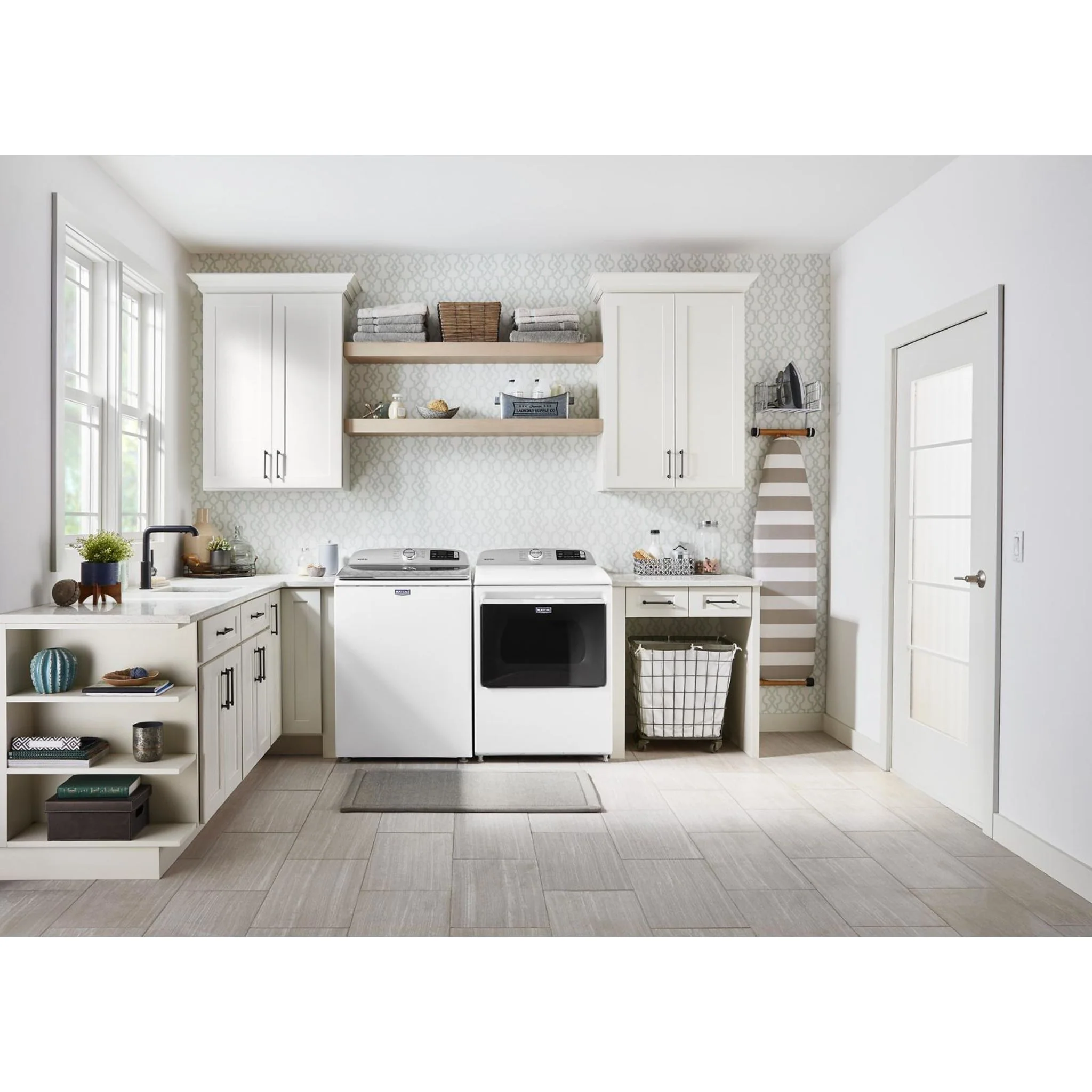 Maytag Smart Top Load Gas Dryer with Extra Power Button - 7.4 cu.ft. - White (MGD6230HW) - Image 21