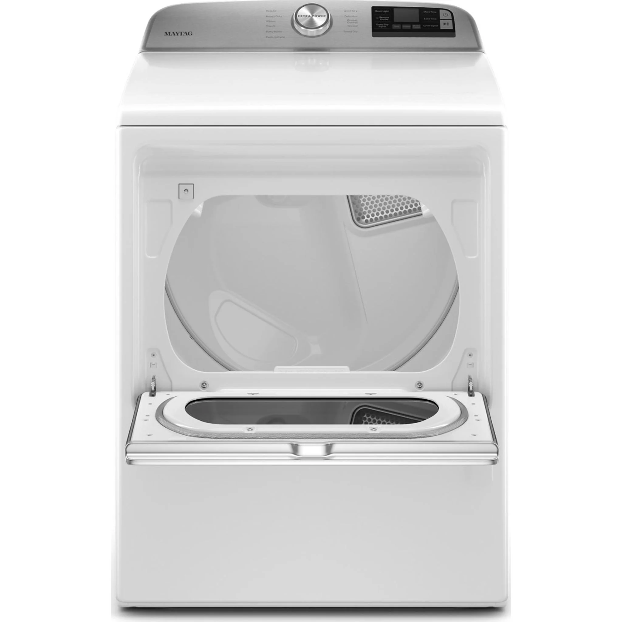 Maytag Smart Top Load Gas Dryer with Extra Power Button - 7.4 cu.ft. - White (MGD6230HW) - Image 27