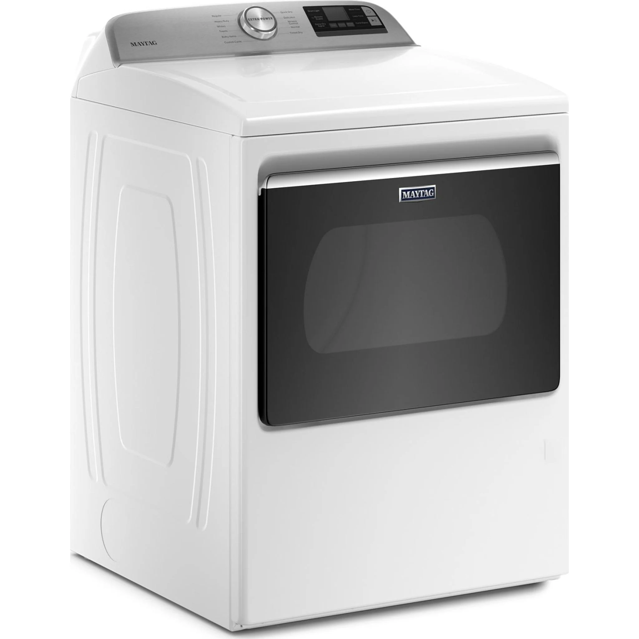 Maytag Smart Top Load Gas Dryer with Extra Power Button - 7.4 cu.ft. - White (MGD6230HW) - Image 30