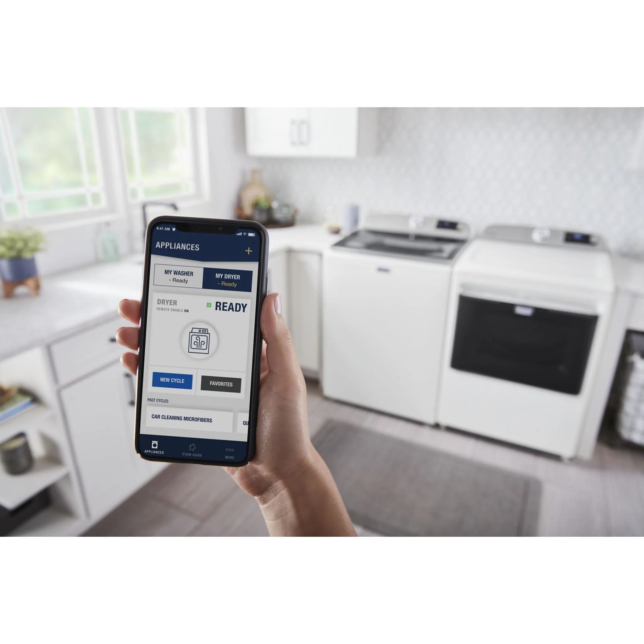Maytag Smart Top Load Gas Dryer with Extra Power Button - 7.4 cu.ft. - White (MGD6230HW) - Image 35