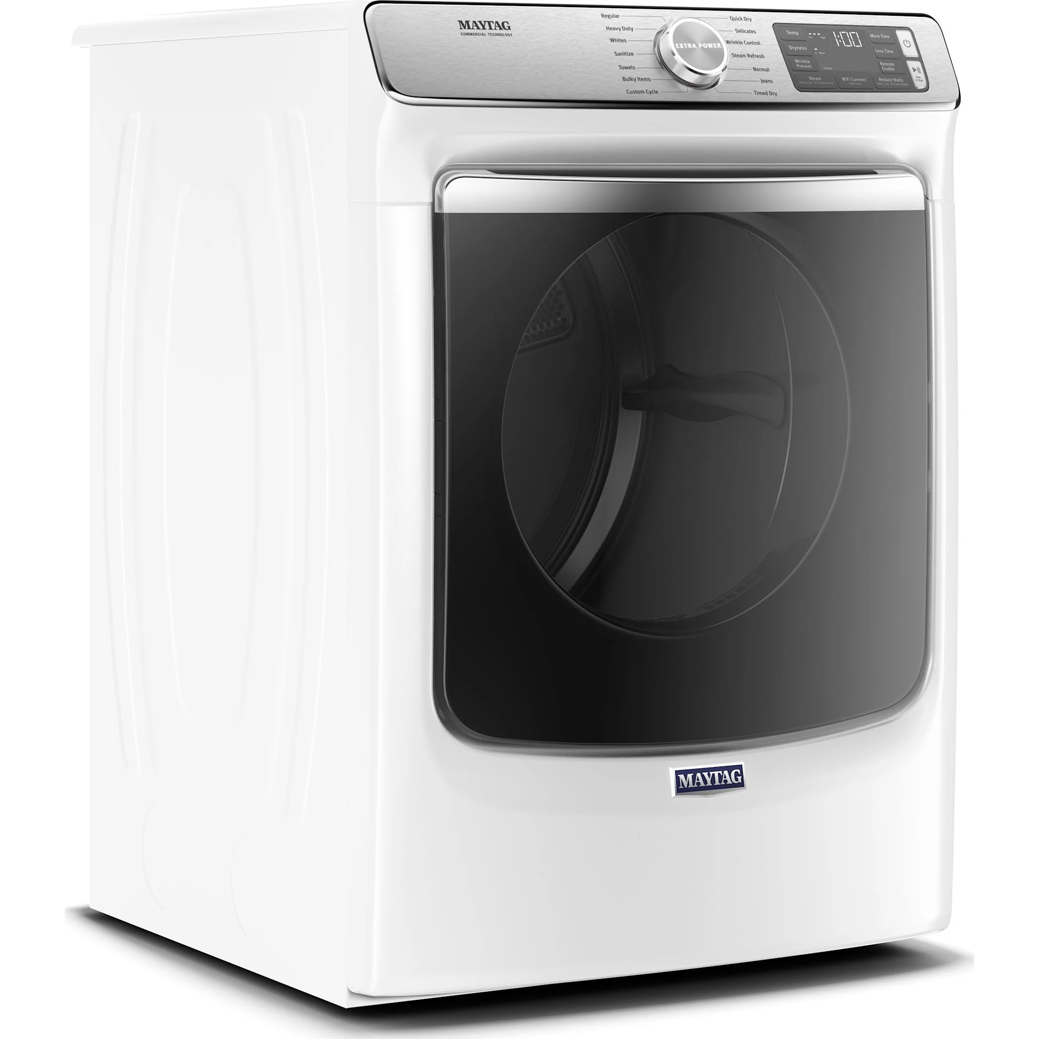 Maytag Front Load Gas Dryer with Extra Power and Advanced Moisture Sensing with industry-exclusive extra moisture sensor - 7.3 cu. ft. -White (MGD8630HW) - Image 6