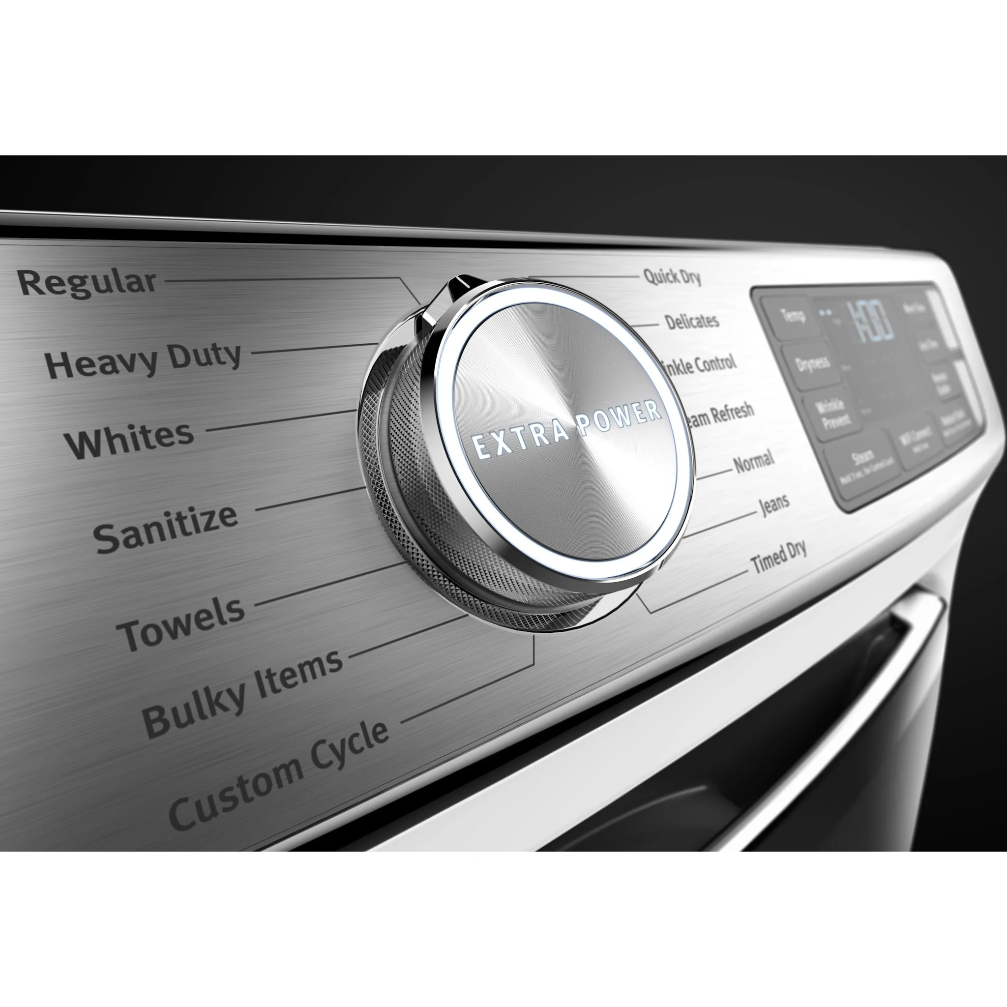 Maytag Front Load Gas Dryer with Extra Power and Advanced Moisture Sensing with industry-exclusive extra moisture sensor - 7.3 cu. ft. -White (MGD8630HW) - Image 8