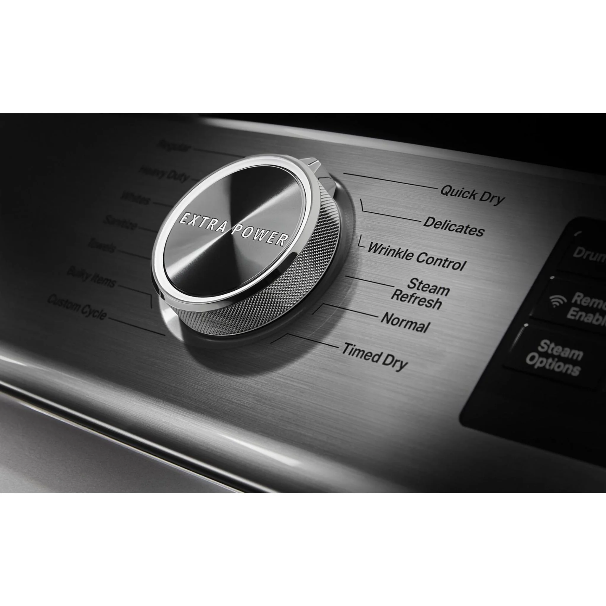 Maytag Smart Top Load Gas Dryer with Extra Power Button - 7.4 cu.ft. - Metallic Slate (MGD7230HC) - Image 22