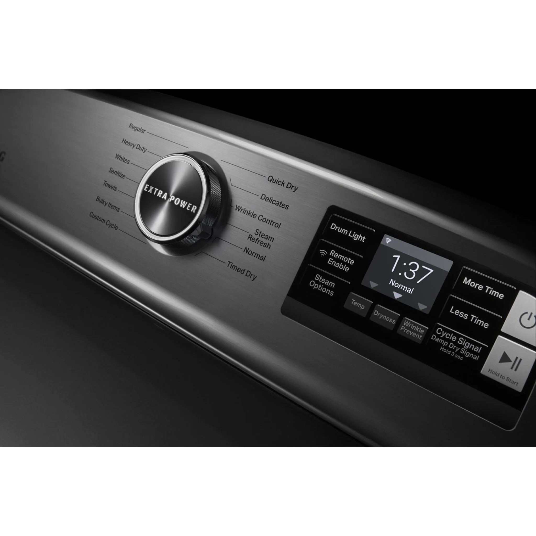 Maytag Smart Top Load Gas Dryer with Extra Power Button - 7.4 cu.ft. - Metallic Slate (MGD7230HC) - Image 25
