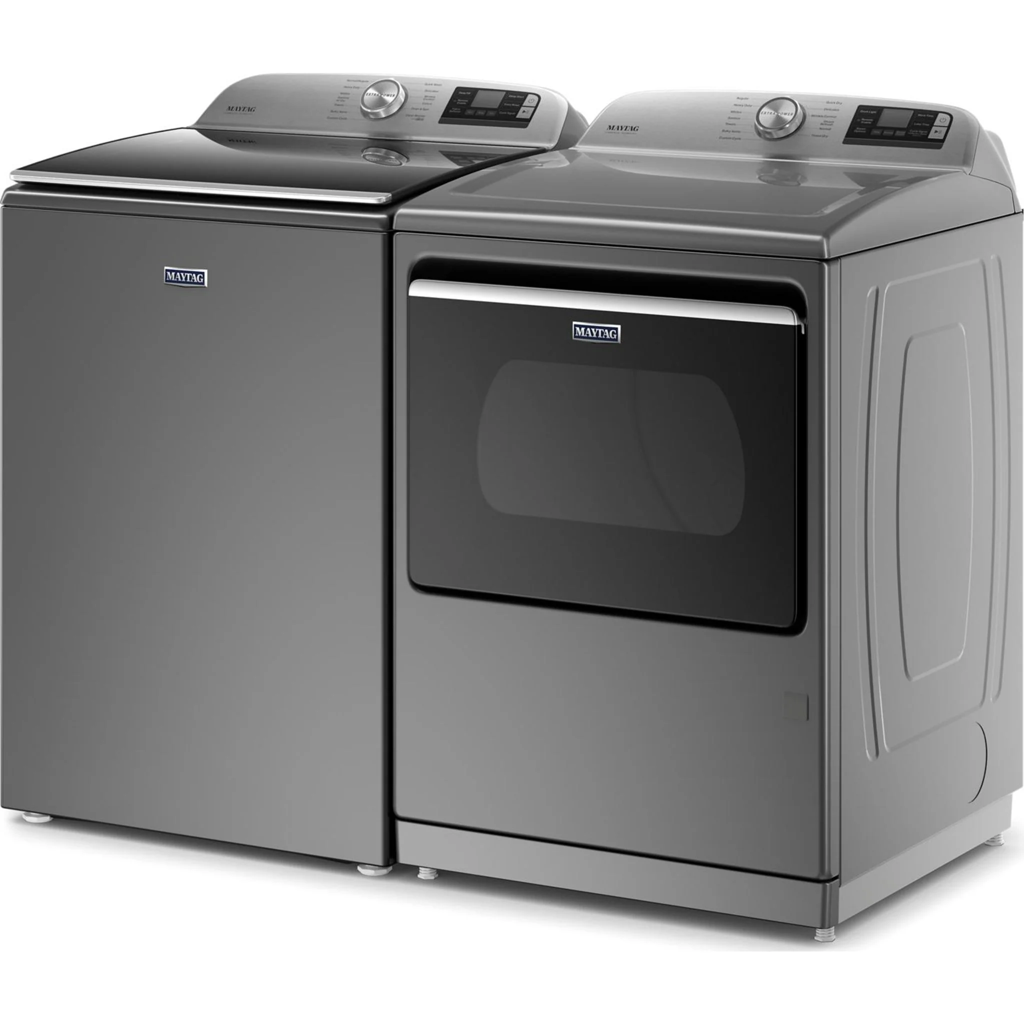Maytag Smart Top Load Gas Dryer with Extra Power Button - 7.4 cu.ft. - Metallic Slate (MGD7230HC) - Image 27