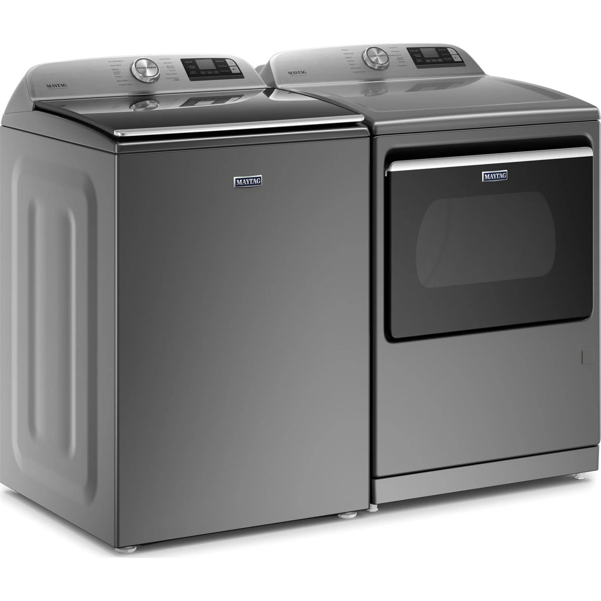 Maytag Smart Top Load Gas Dryer with Extra Power Button - 7.4 cu.ft. - Metallic Slate (MGD7230HC) - Image 33