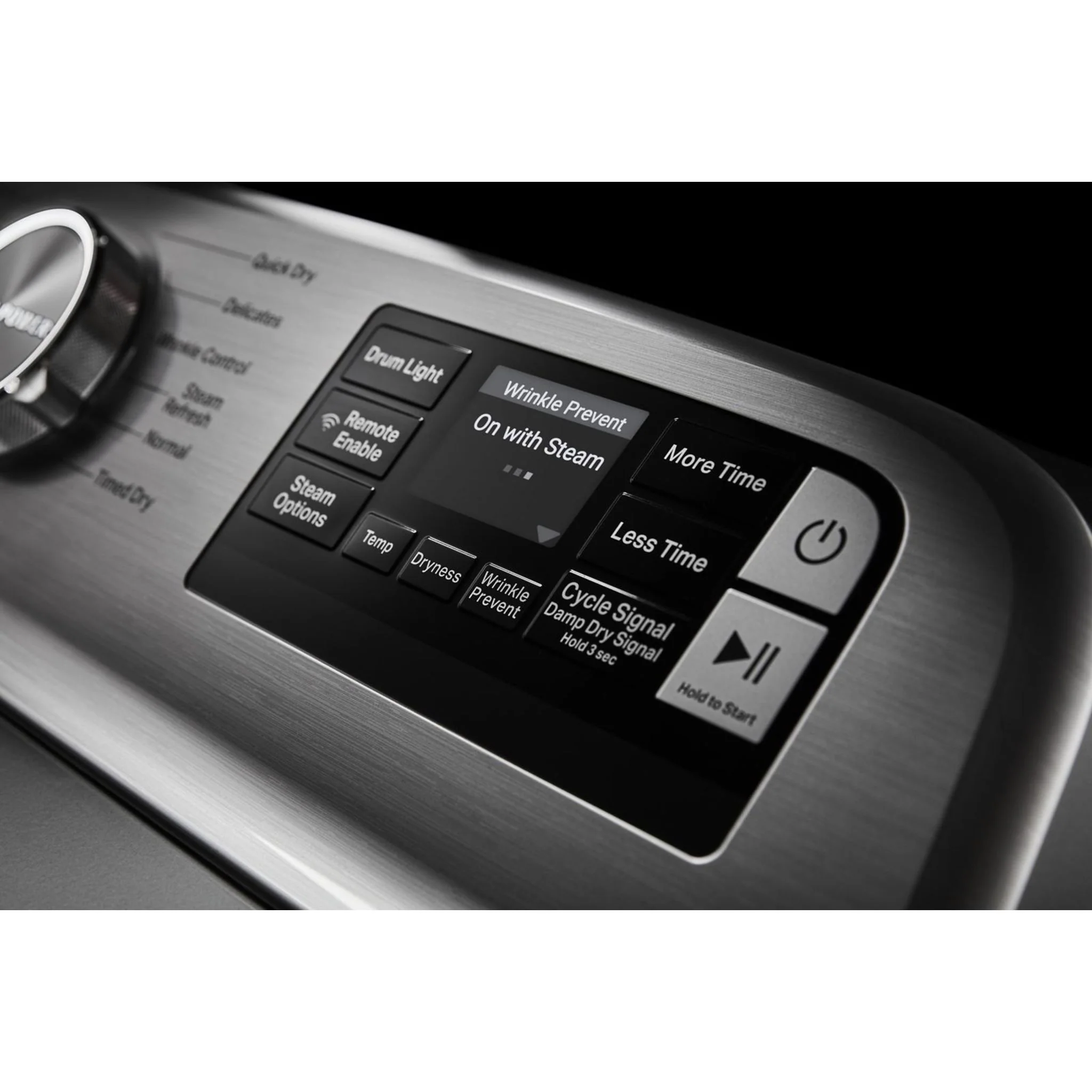 Maytag Smart Top Load Gas Dryer with Extra Power Button - 7.4 cu.ft. - Metallic Slate (MGD7230HC) - Image 36