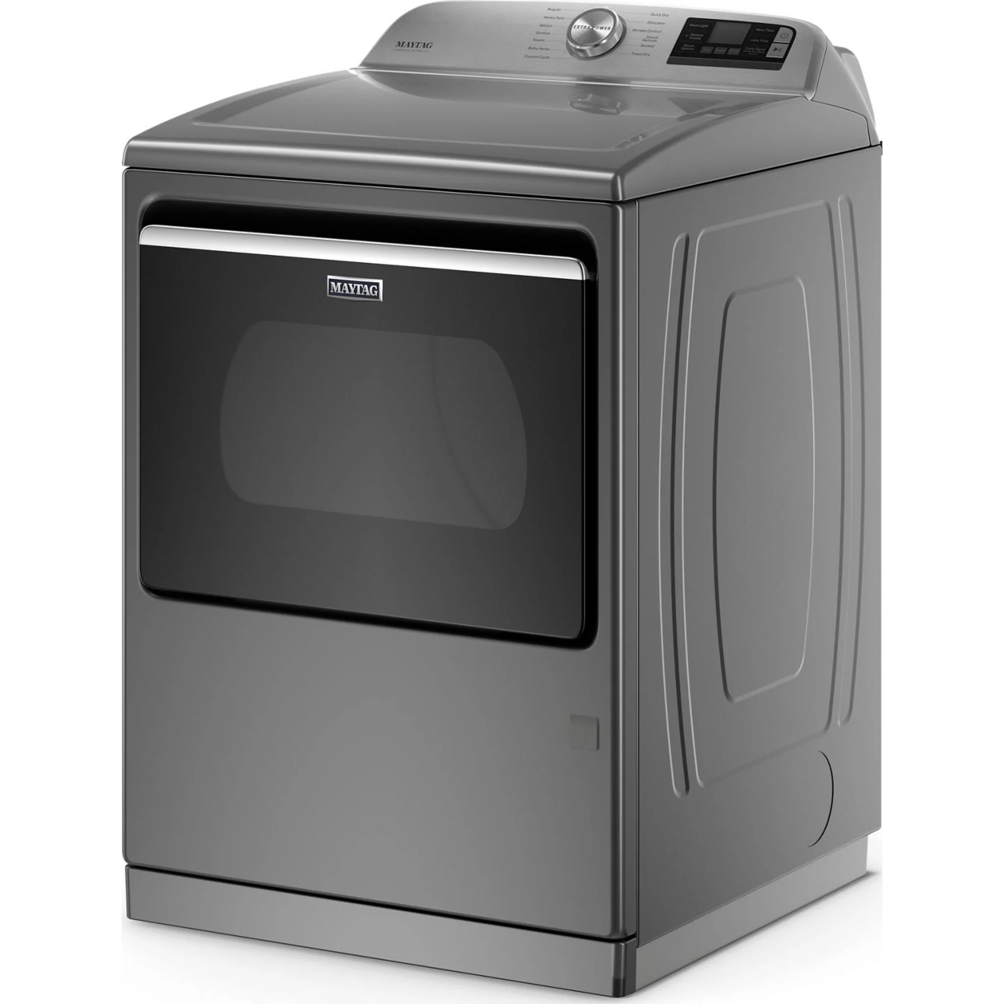 Maytag Smart Top Load Gas Dryer with Extra Power Button - 7.4 cu.ft. - Metallic Slate (MGD7230HC) - Image 41
